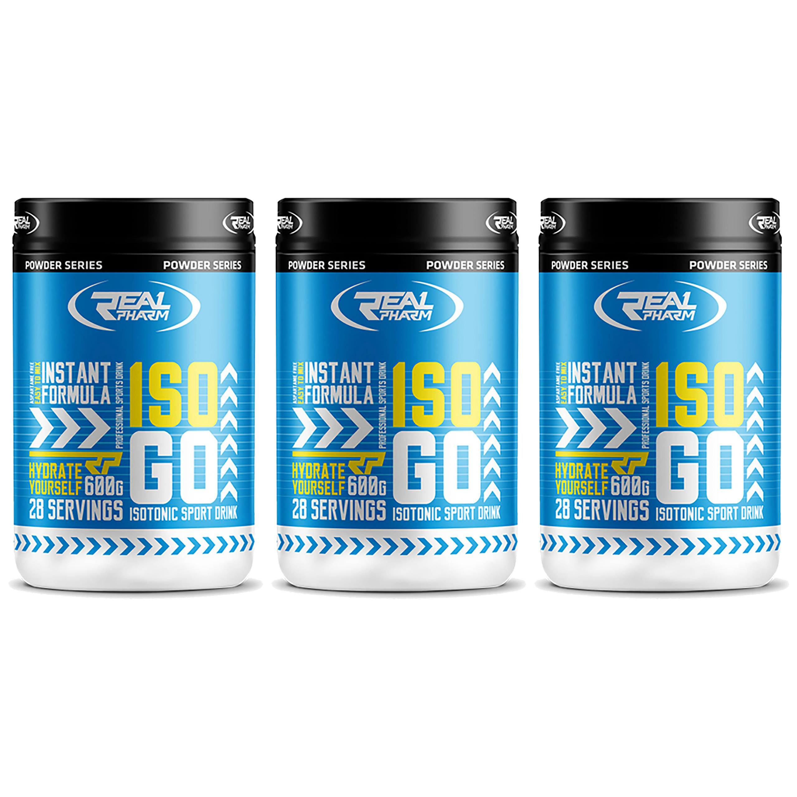 REAL PHARM ISO GO - 3x 600g