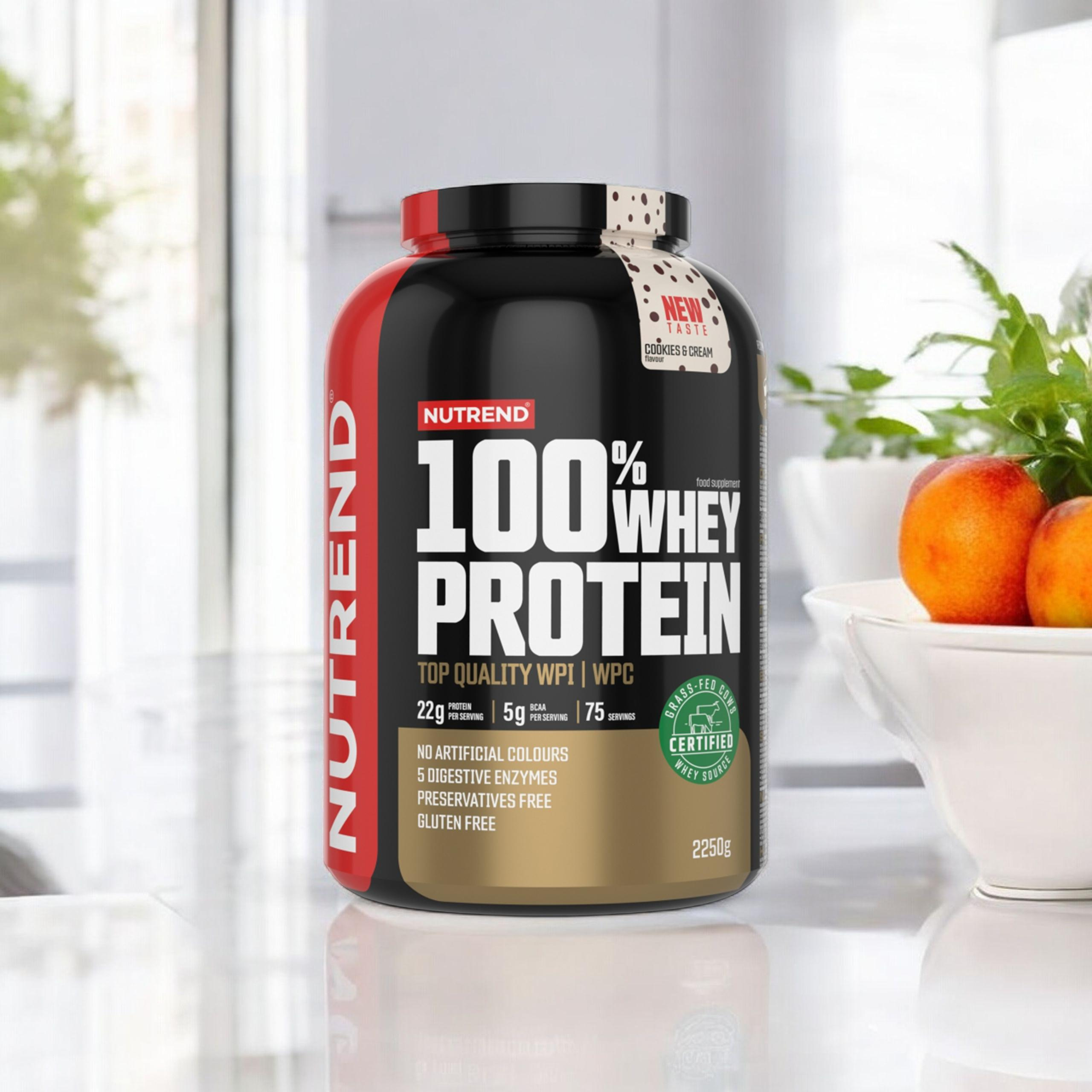 NUTREND 100% Whey Protein - 2x 2250g