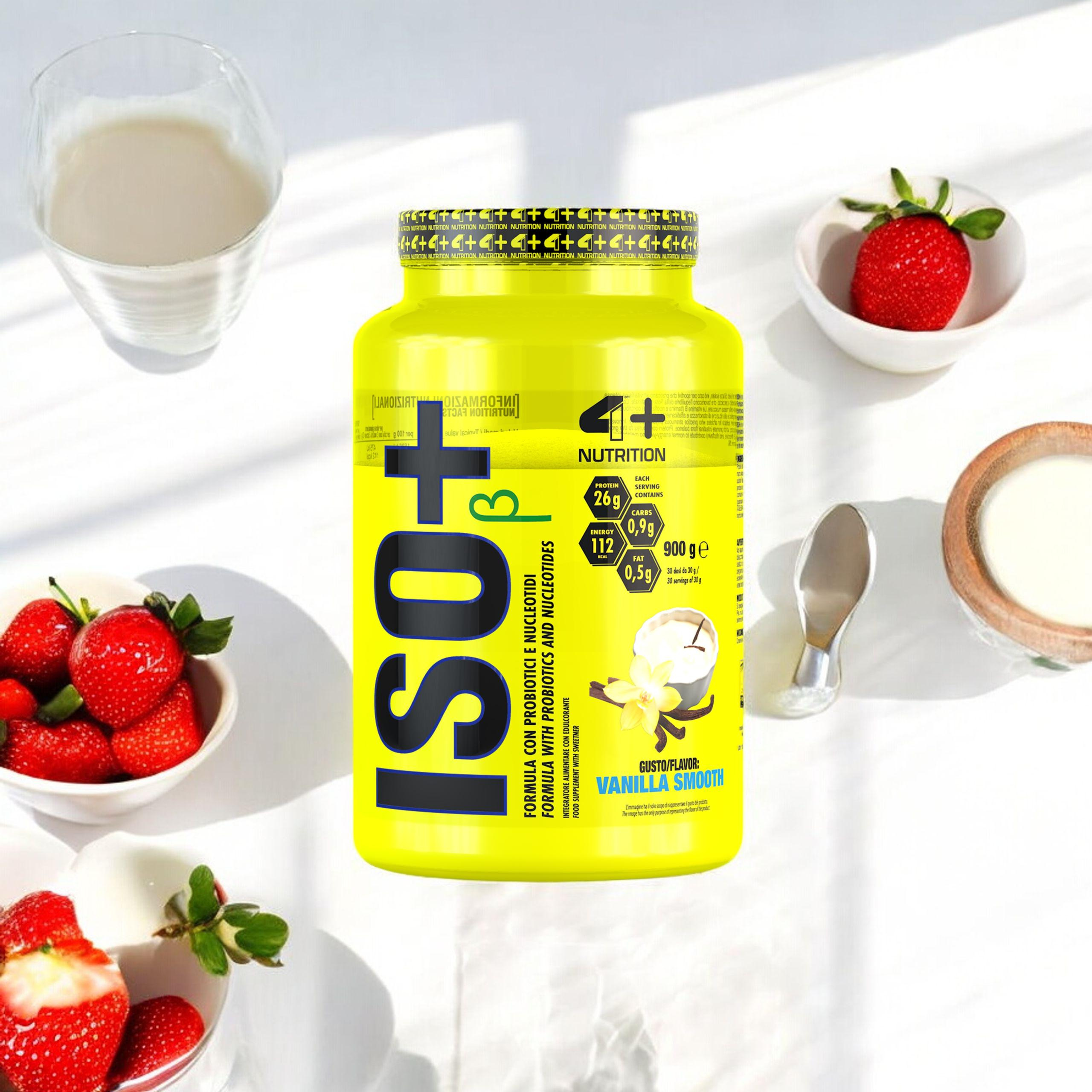 4+ NUTRITION Iso+ Probiotics - 3x 900g