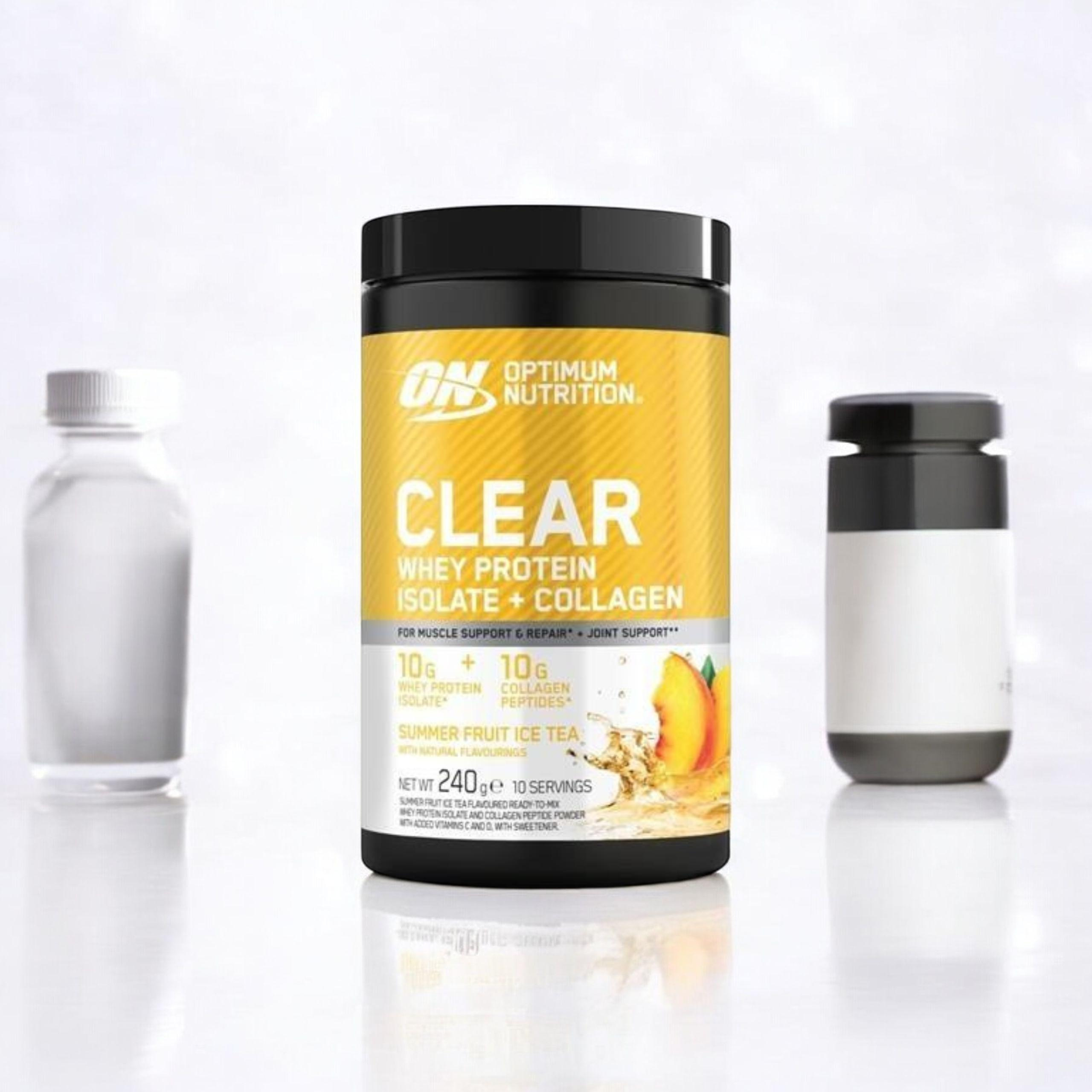 OPTIMUM NUTRITION - Whey Collagen - 2x 240g - Summer Fruit Ice Tea