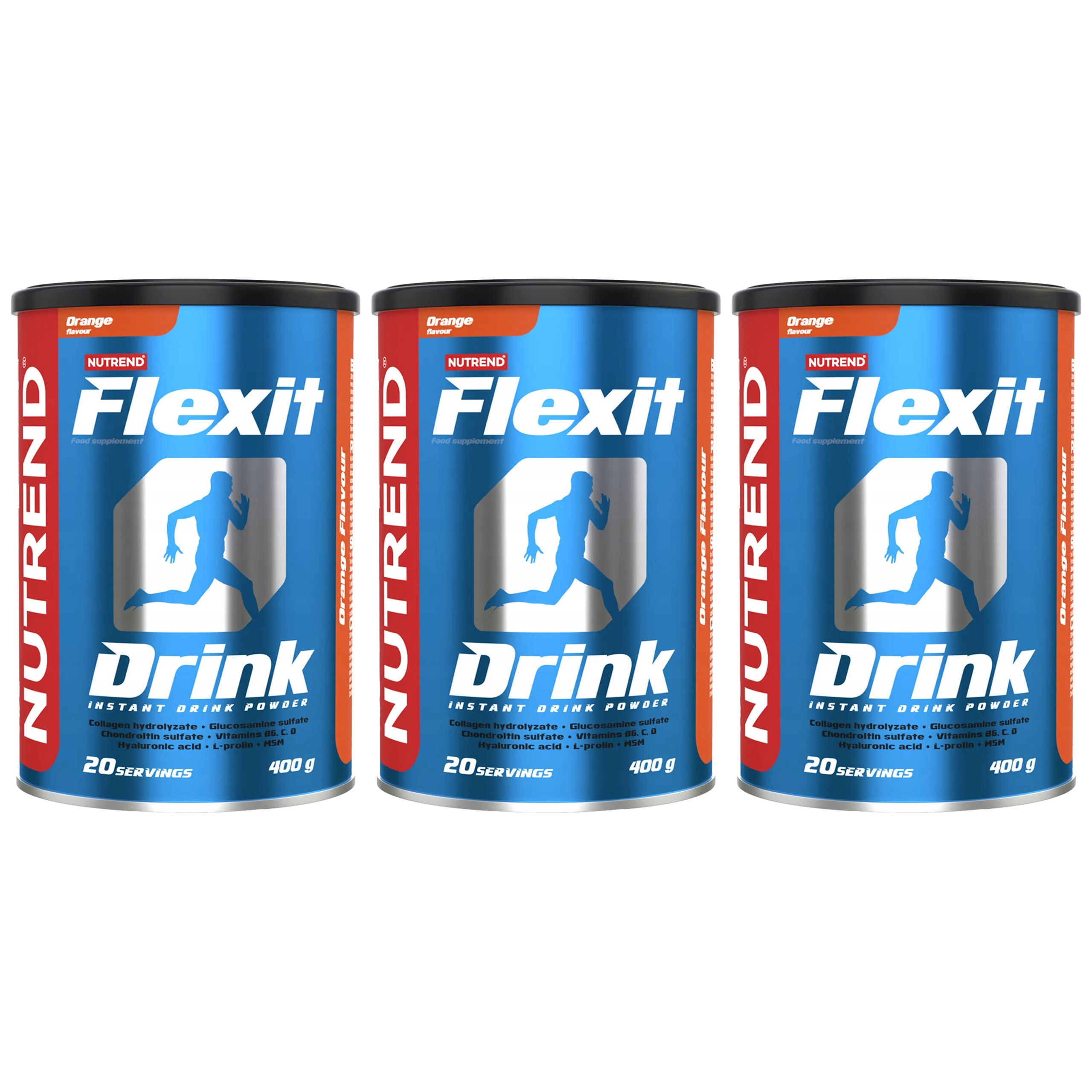 NUTREND Flexit Drink - 3x 400g
