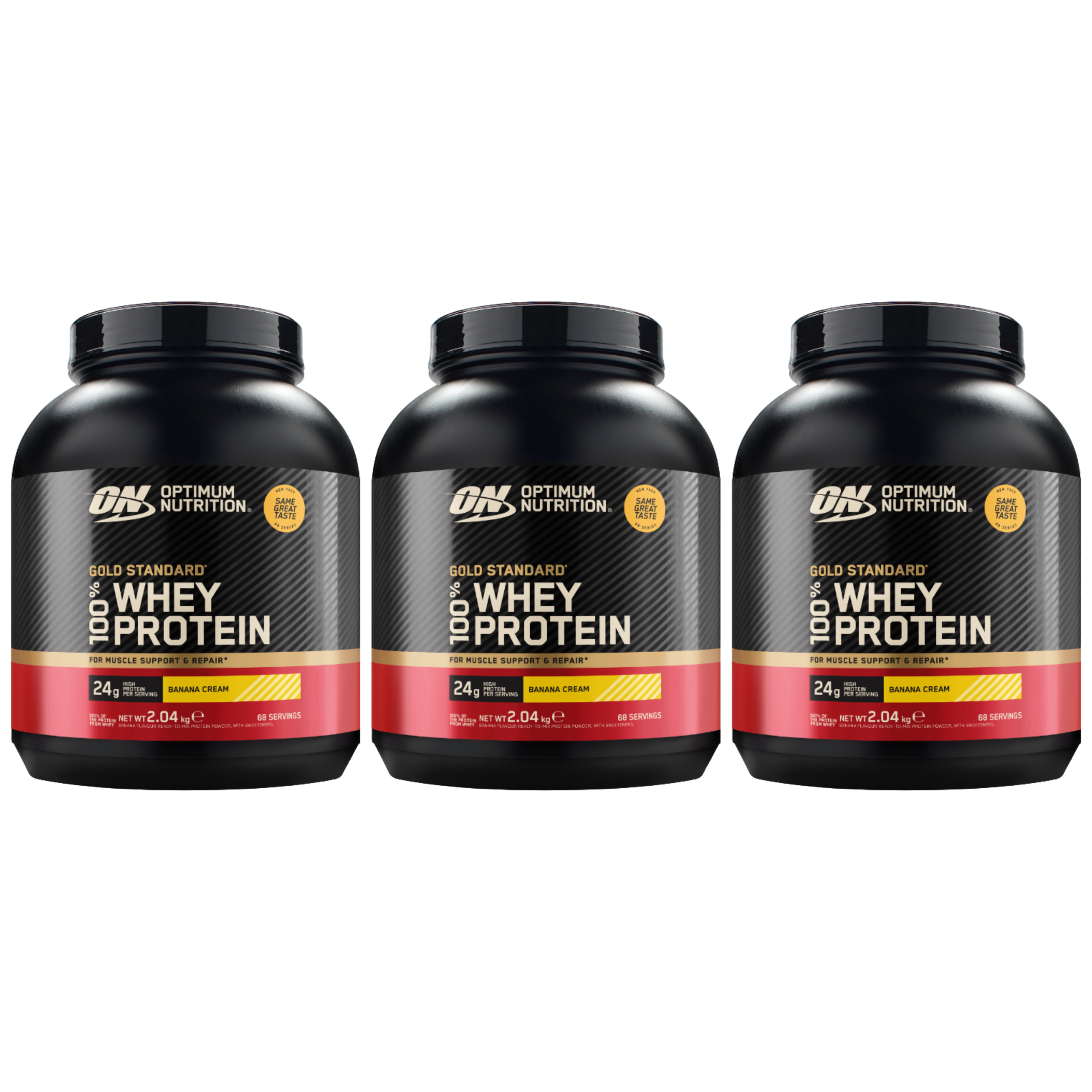 OPTIMUM NUTRITION Whey Gold Standard - 3x 2040g