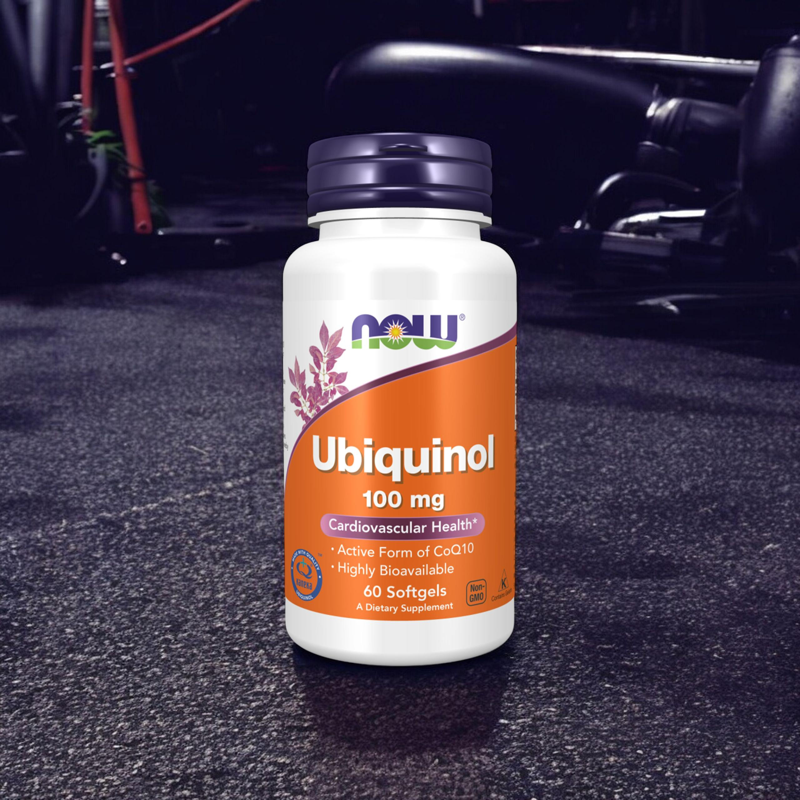 NOW Ubiquinol 100mg - 2x 60softgels