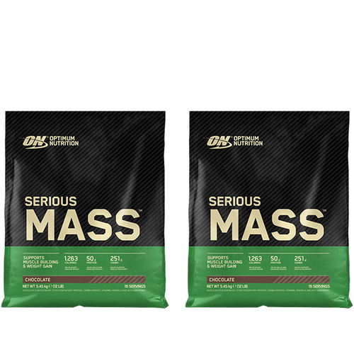 OPTIMUM NUTRITION Serious Mass - 2x 5450g