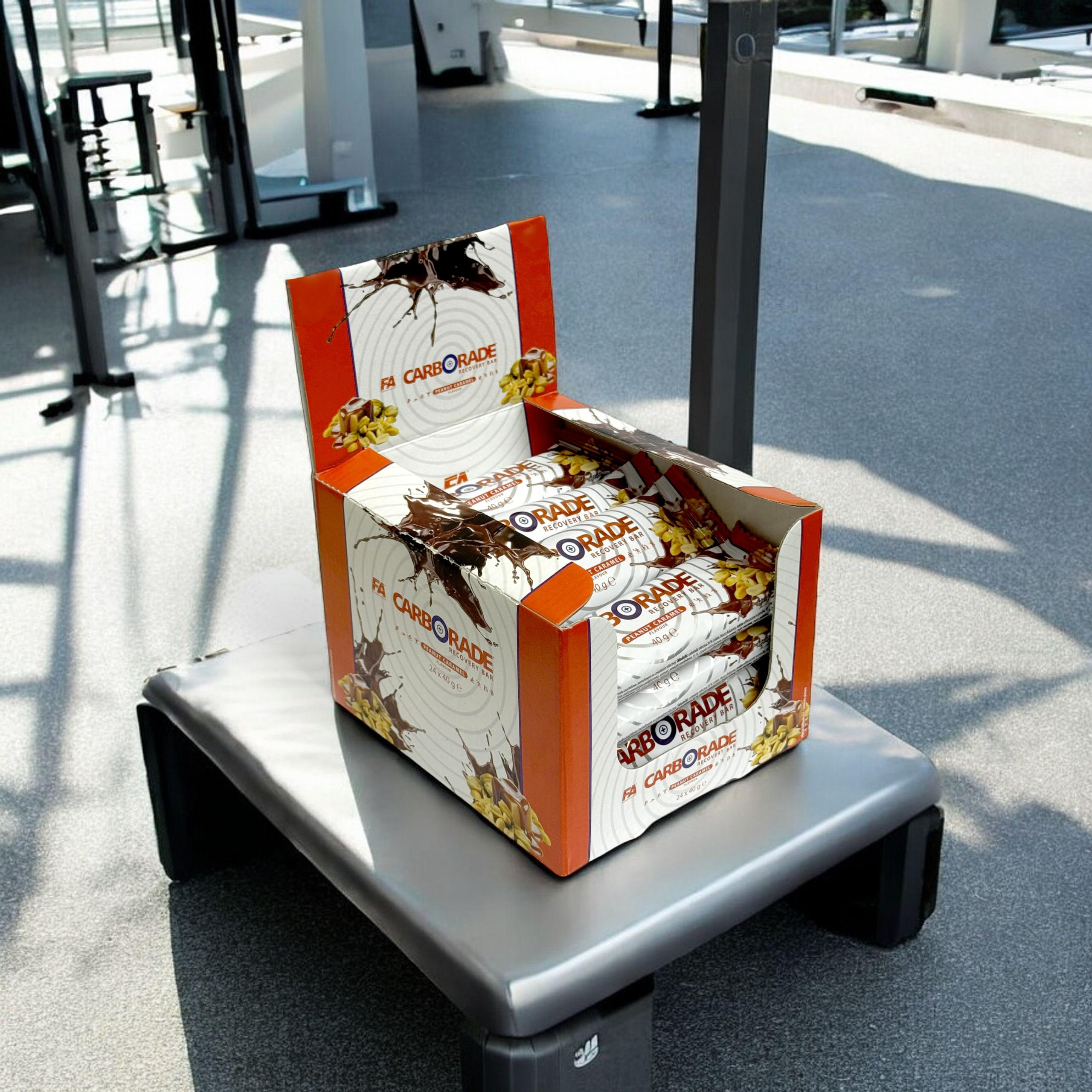 FITNESS AUTHORITY - Carborade Recovery Bar - 24x 40g