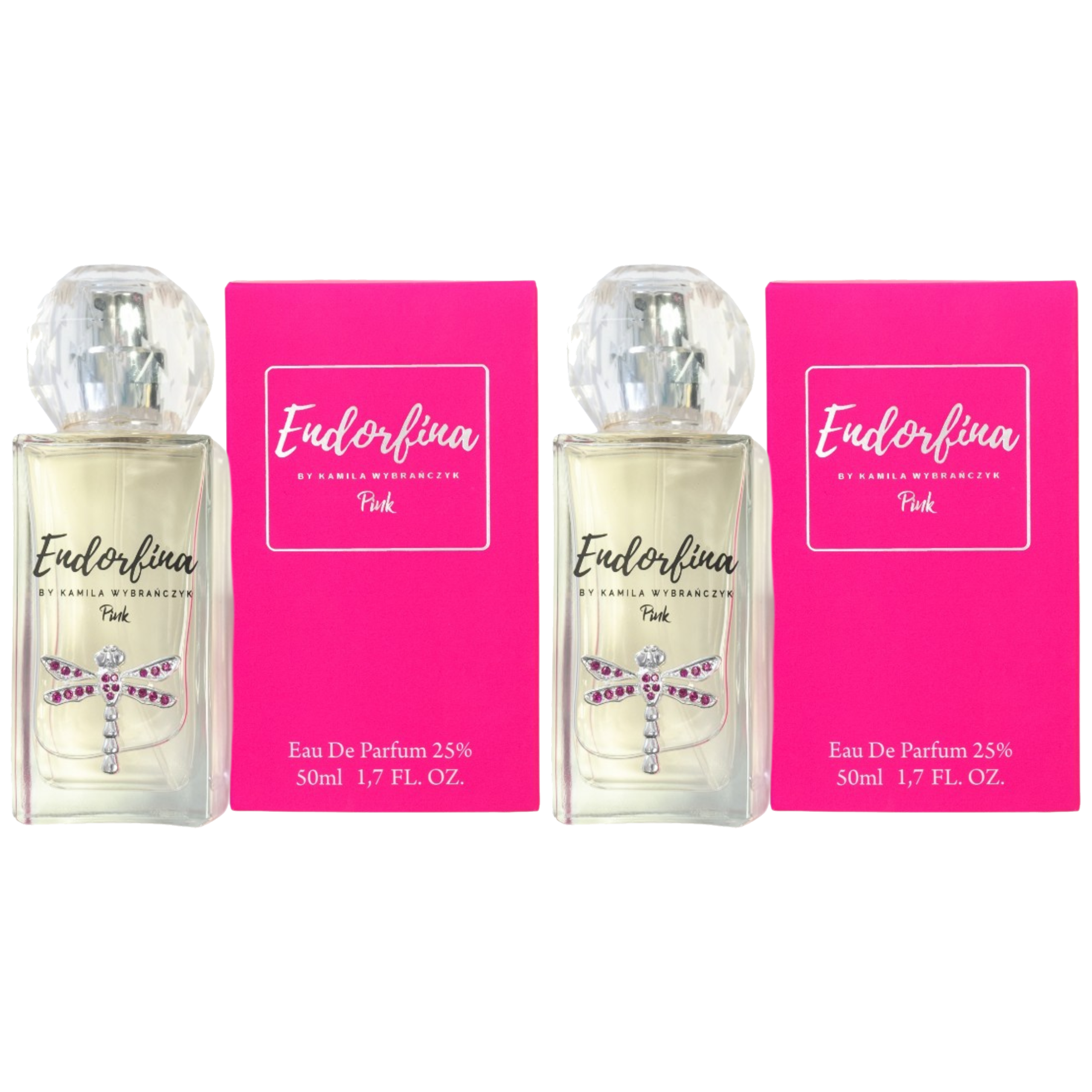 KAMILA WYBRAŃCZYK - Perfumy Endorfina - 2x 50ml 
