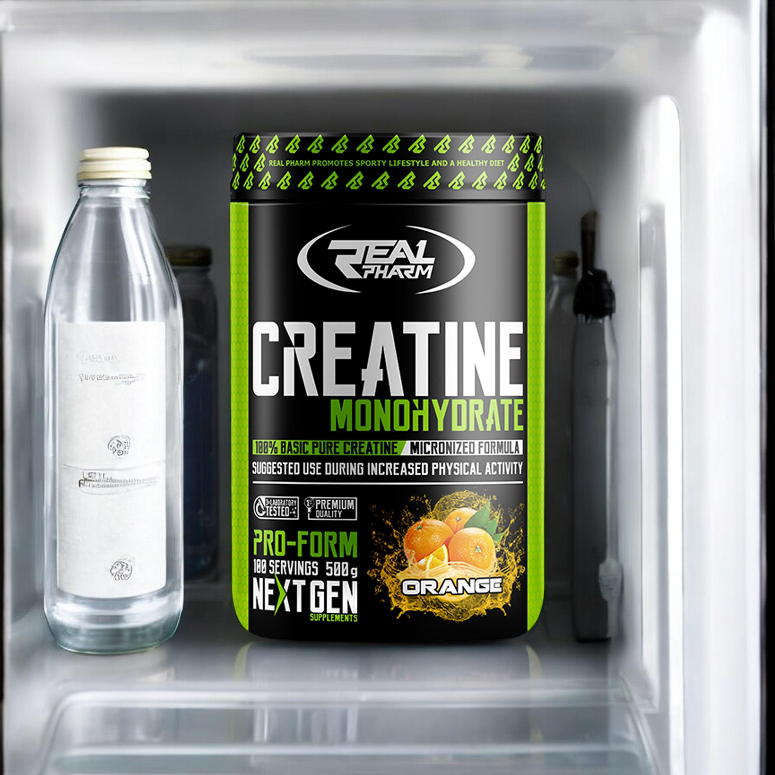 REAL PHARM Creatine Monohydrate - 3x 500g