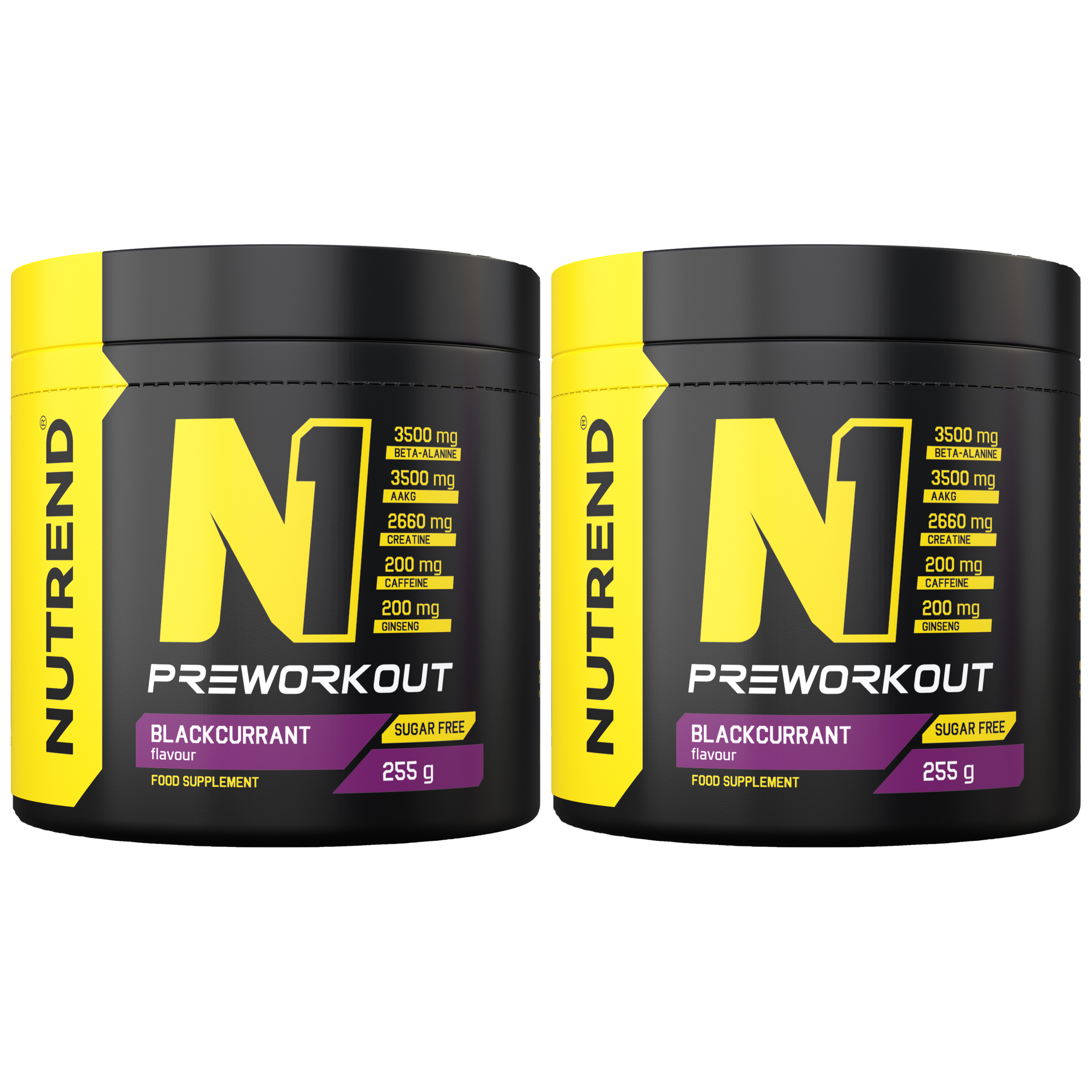 NUTREND N1 Pre Workout - 2x 255g