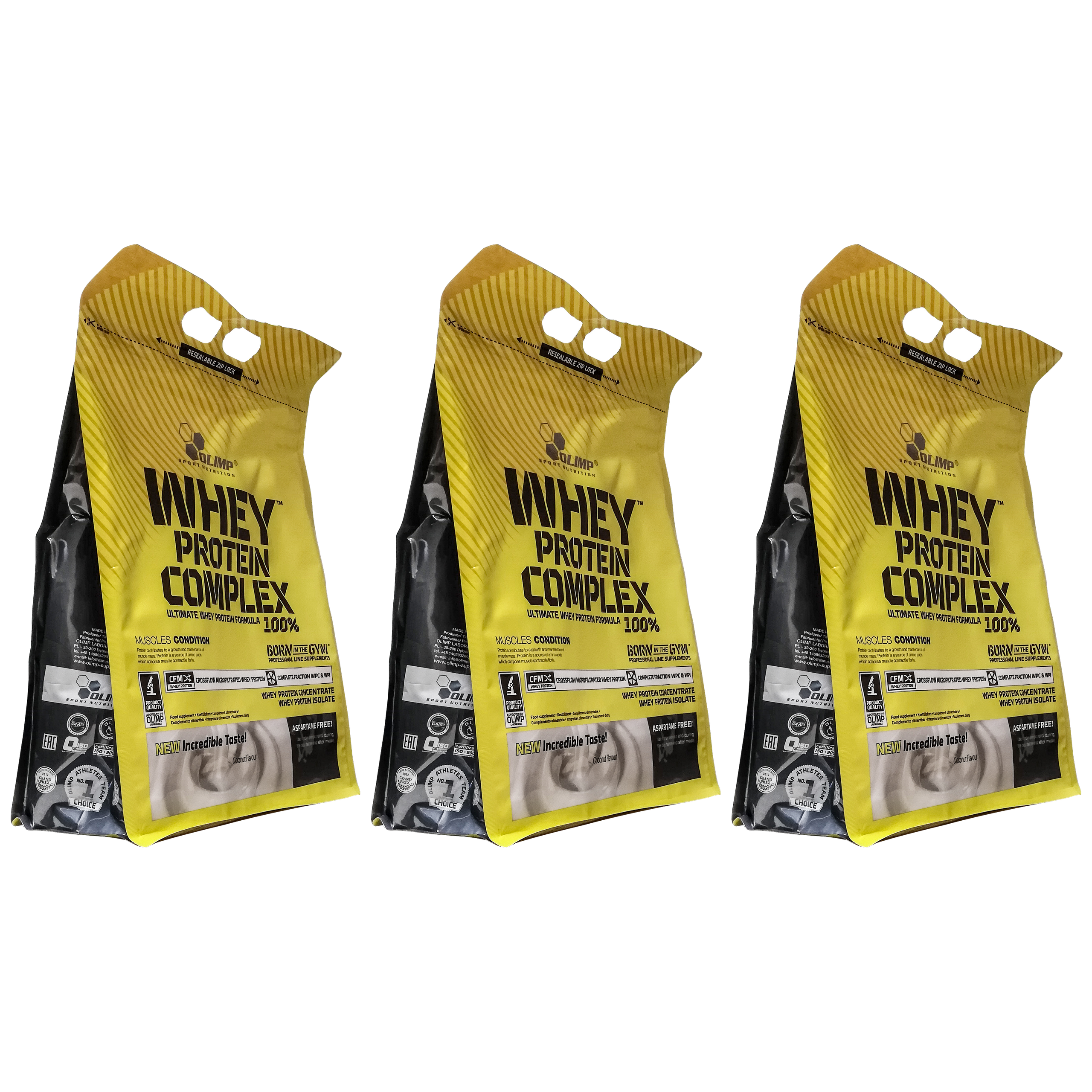 OLIMP Whey Protein Complex 100% - 3x 500g + 100g