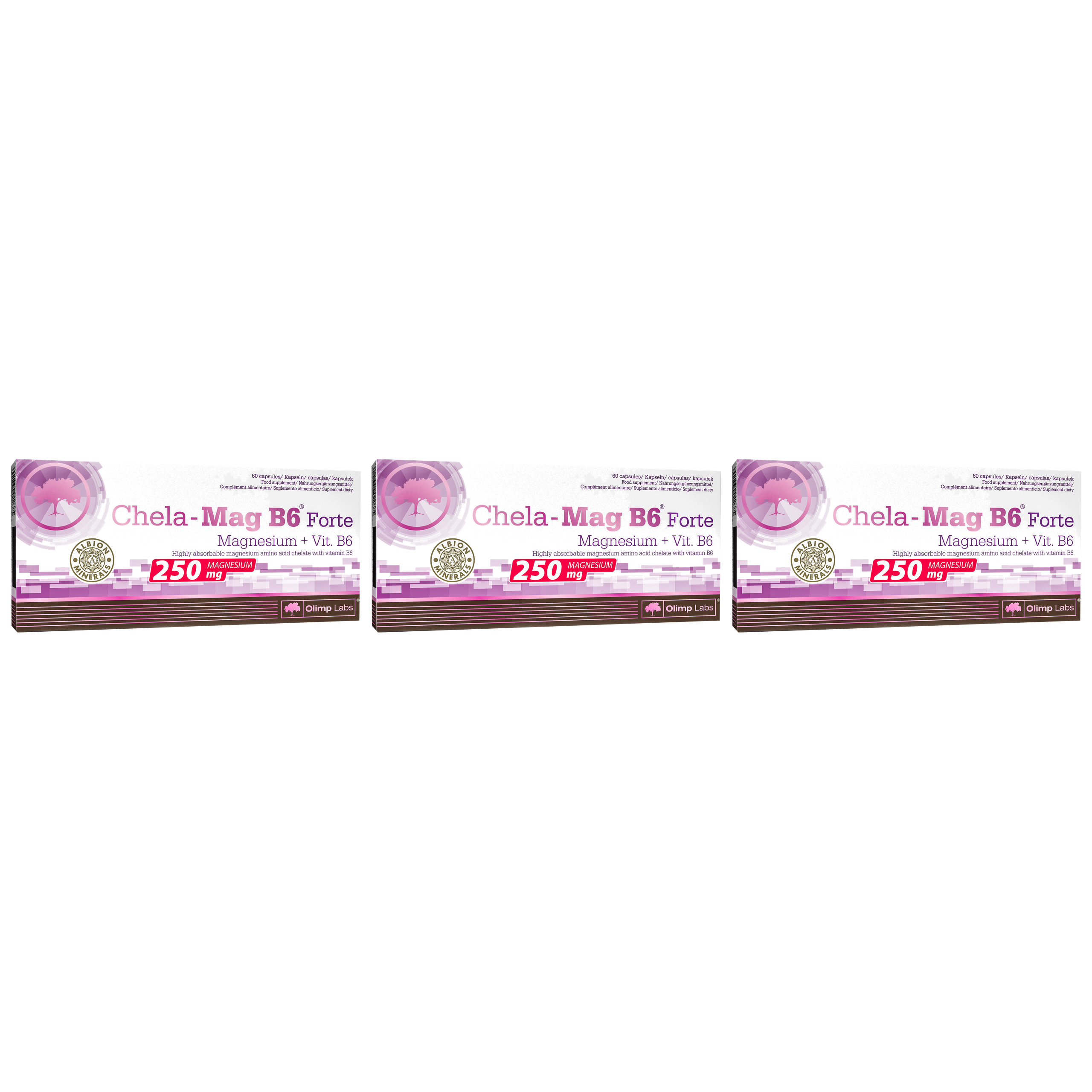 OLIMP Chela-Mag B6 Forte - 3x 60caps
