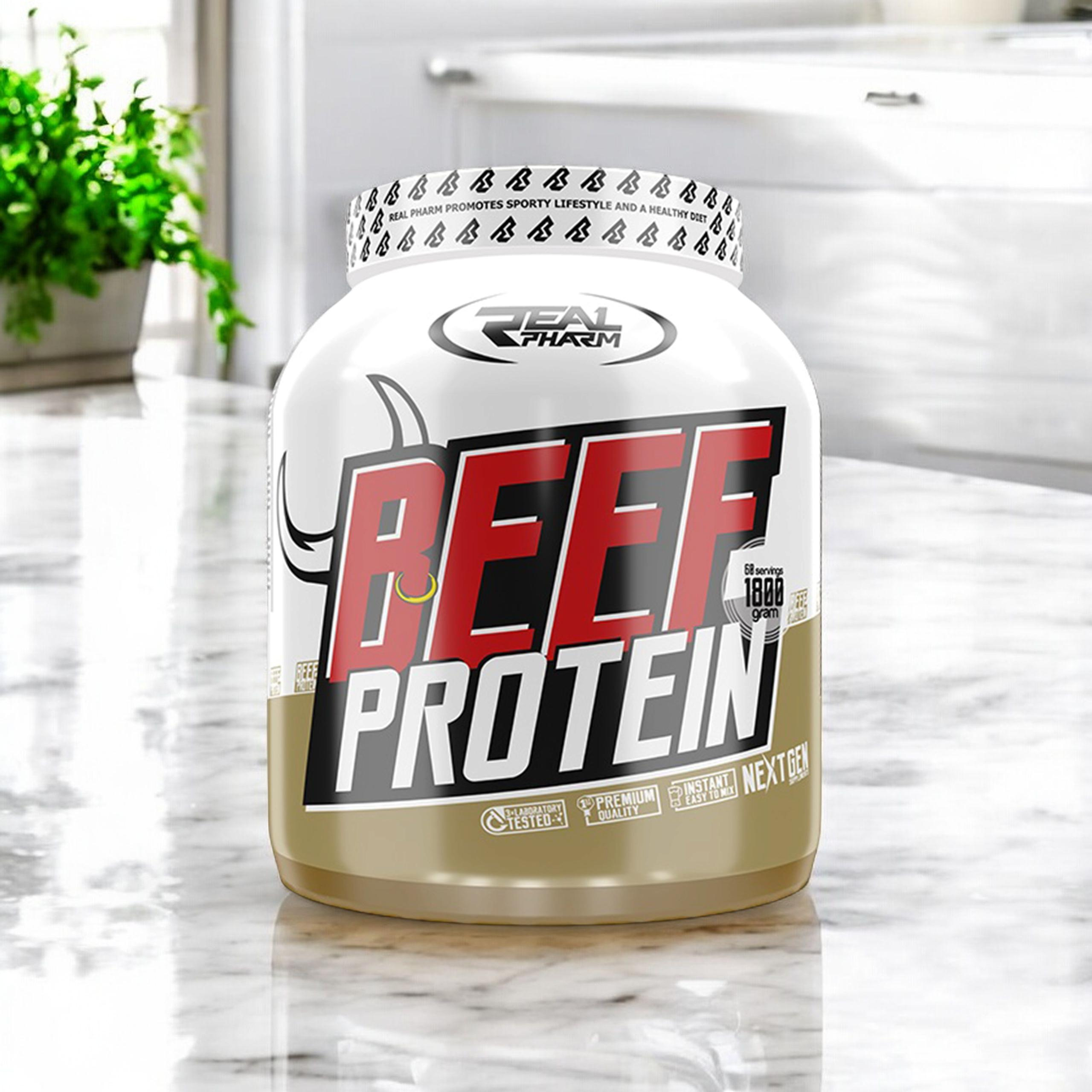 REAL PHARM Beef Protein 85 - 2x 1800g