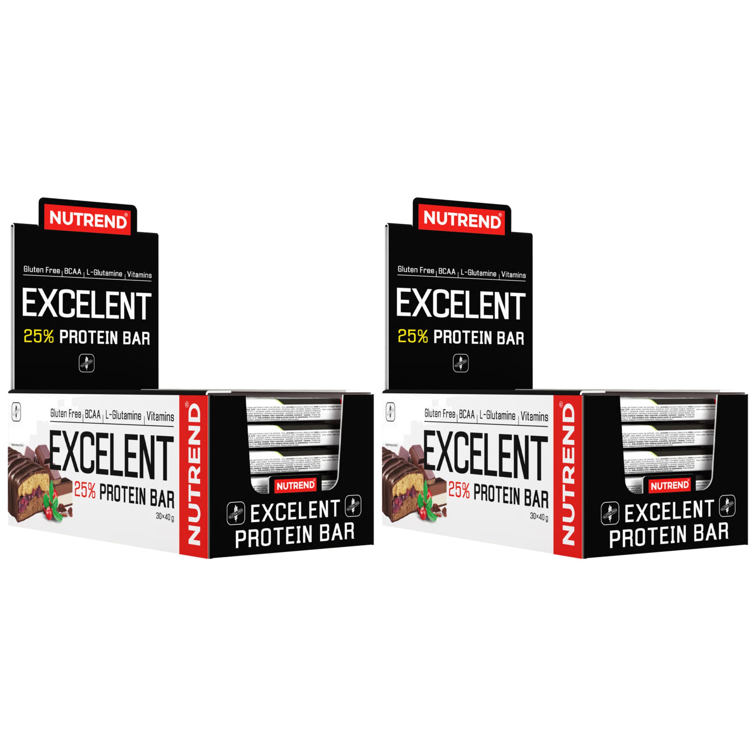 NUTREND - Protein Bar - 30x 2x 40g 