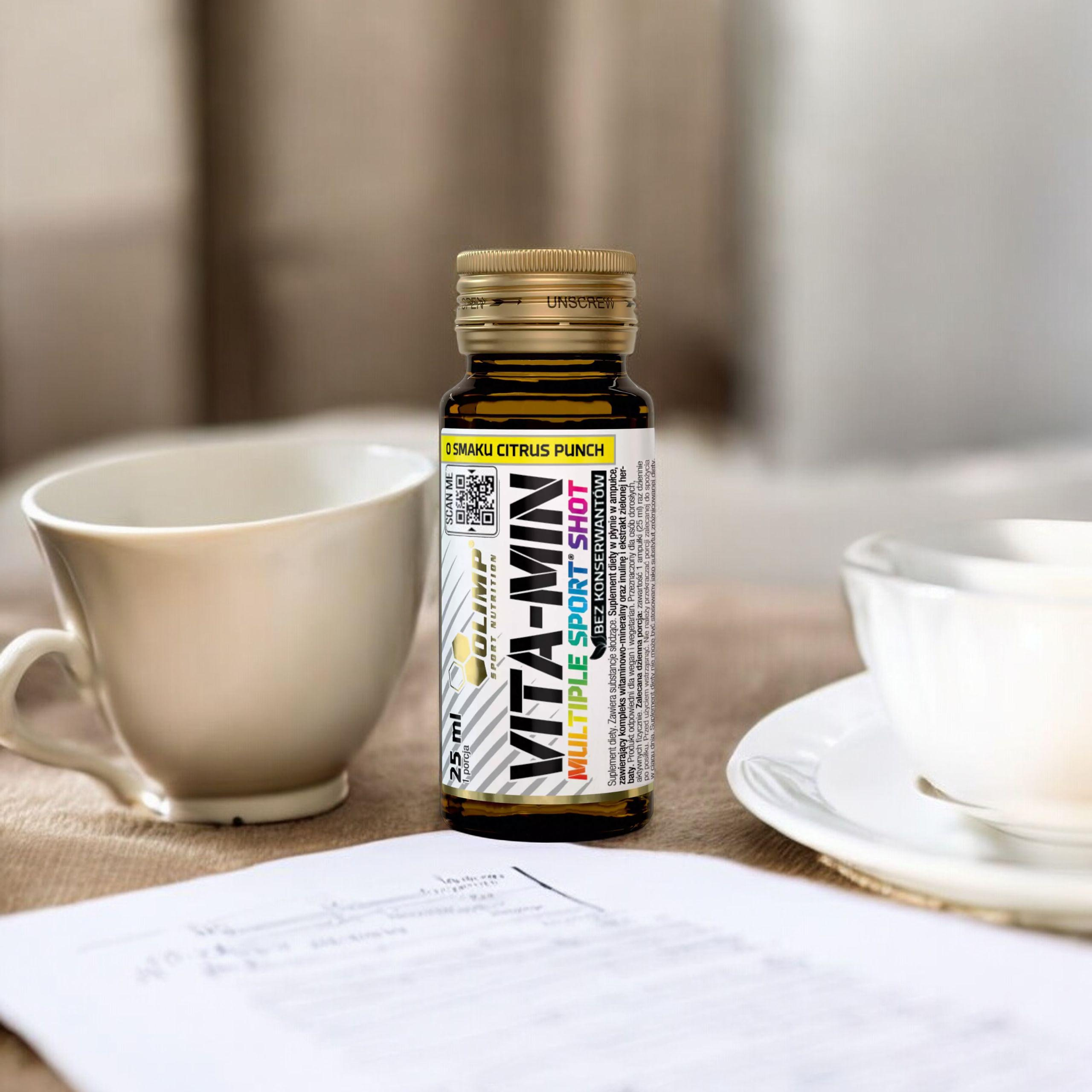 OLIMP Vita-Min Multiple Sport Shot - 2x 25ml - Citrus Punch