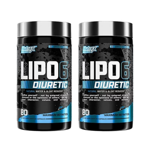 NUTREX Lipo 6 Diuretic - 2x 80caps.