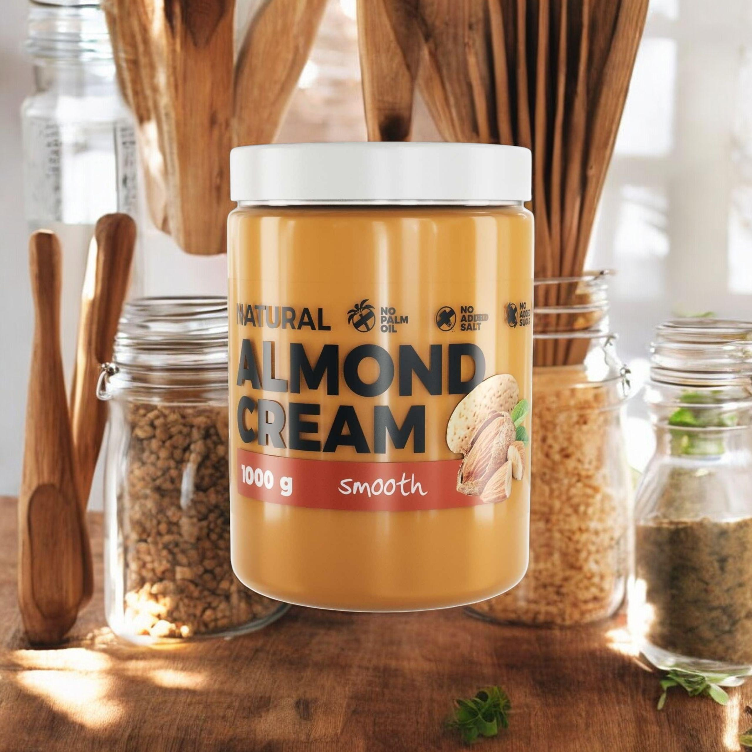 7 NUTRITION - Almond Butter - 3x 1000g - Smooth - Masło Migdałowe