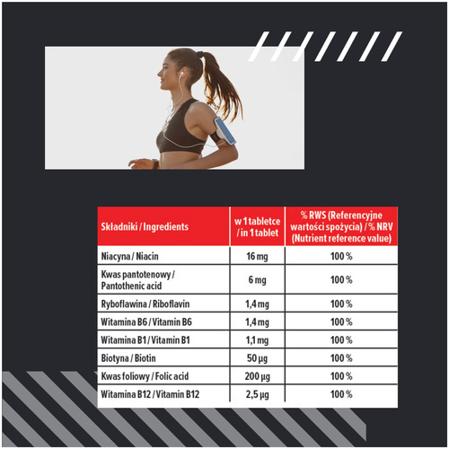 MP NUTRITION Vitamin B-Complex - 90tabs - Kompleks Witamin B