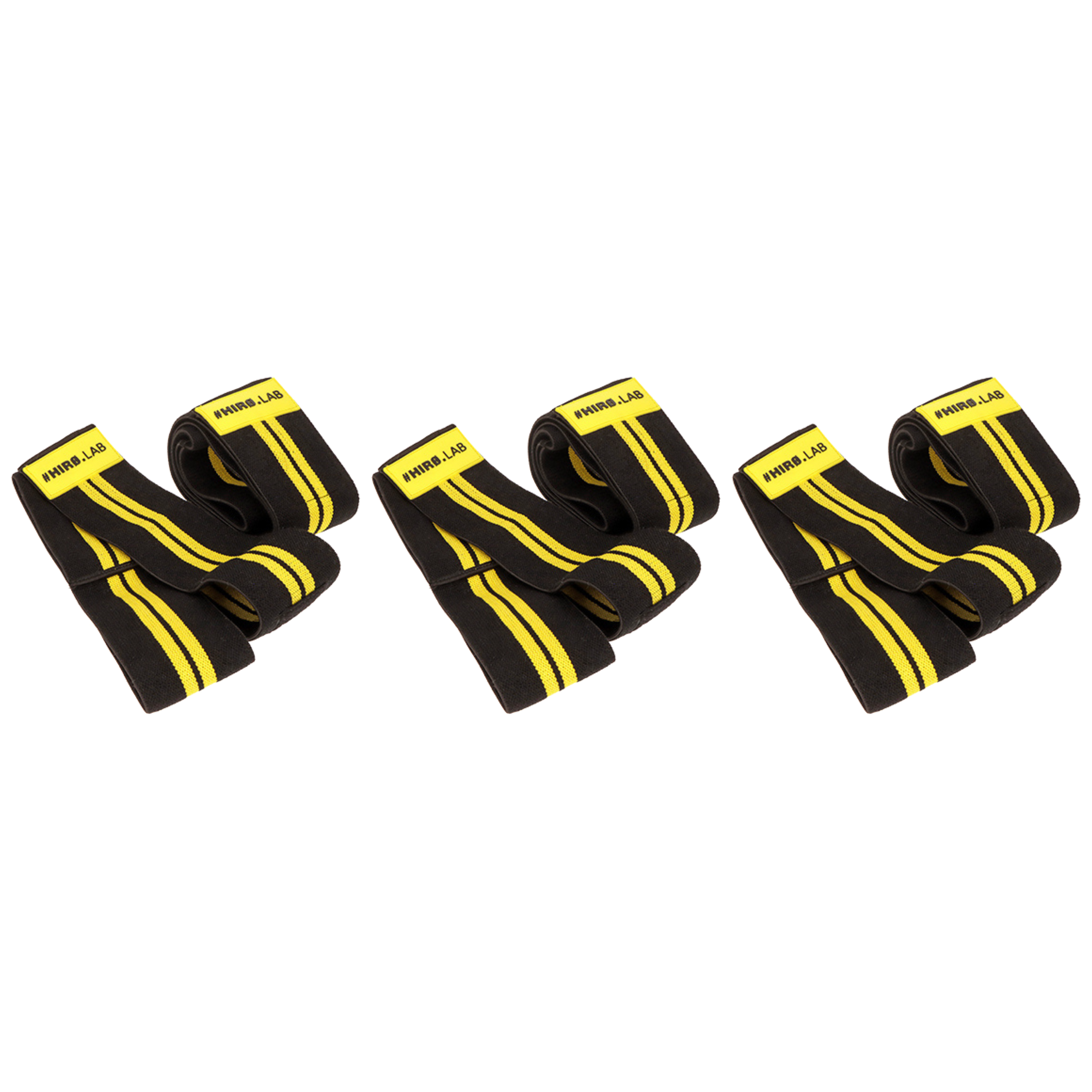 HIRO.LAB Elbow Wraps - Rubber Logo New - 3x Opaski usztywniające na łokcie