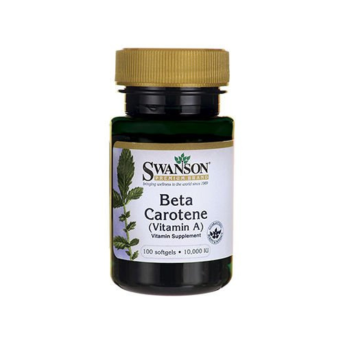 SWANSON Beta Carotene 10000IU - 2x 100softgels