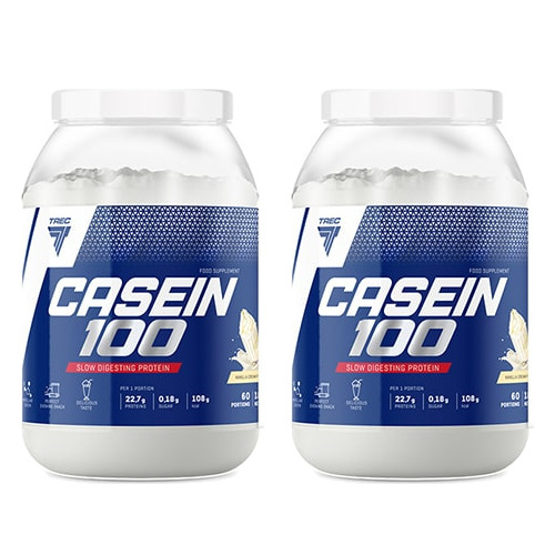 TREC Casein 100 - 2x 600g - Kazeina