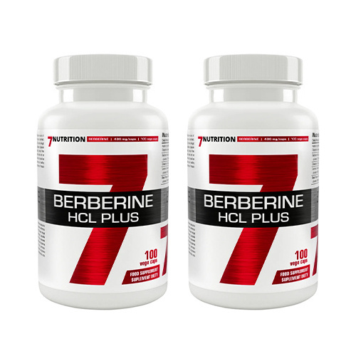 7 NUTRITION Berberine HCL PLUS - 2x 100vcaps