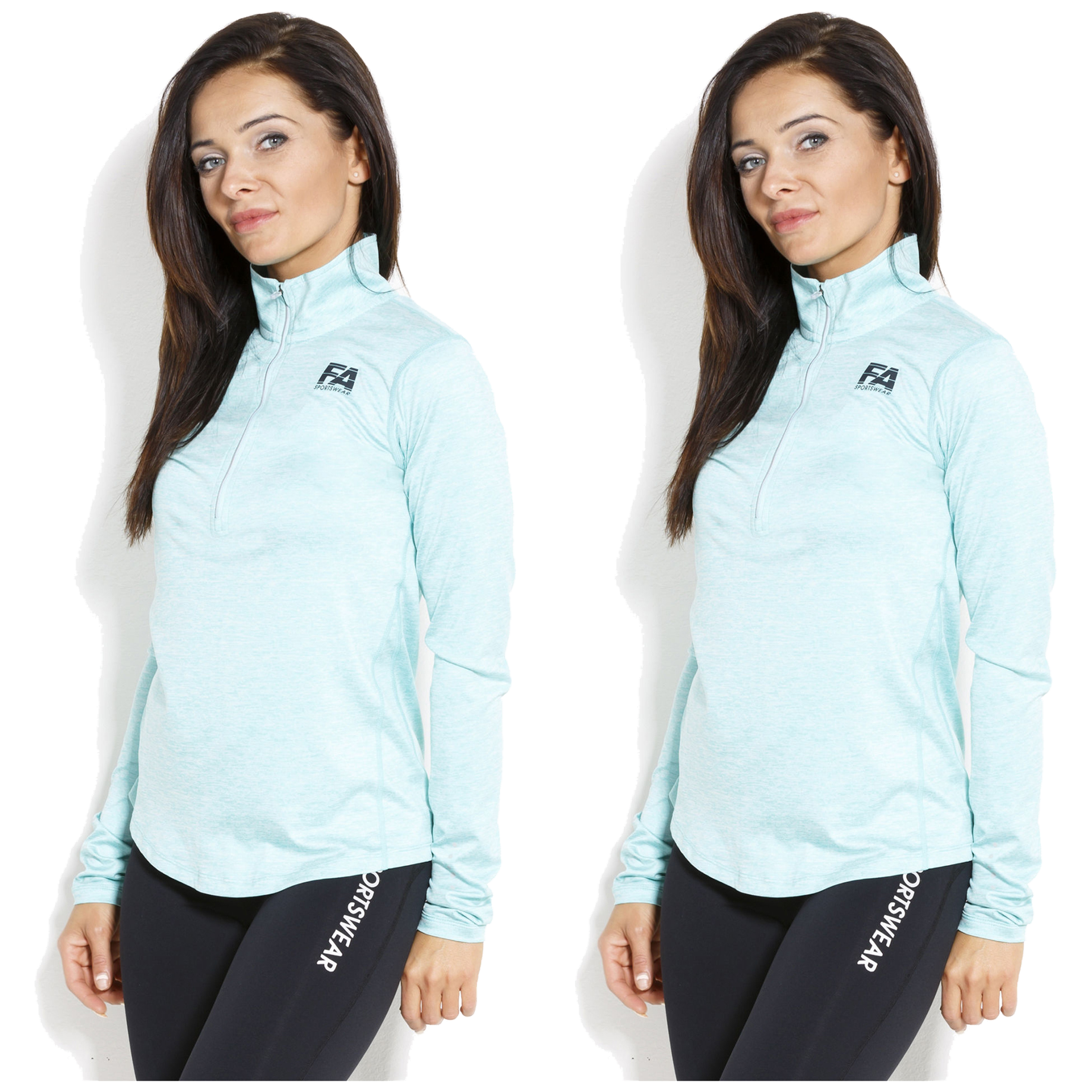 FA WEAR Longsleeve Run - 2x Blue