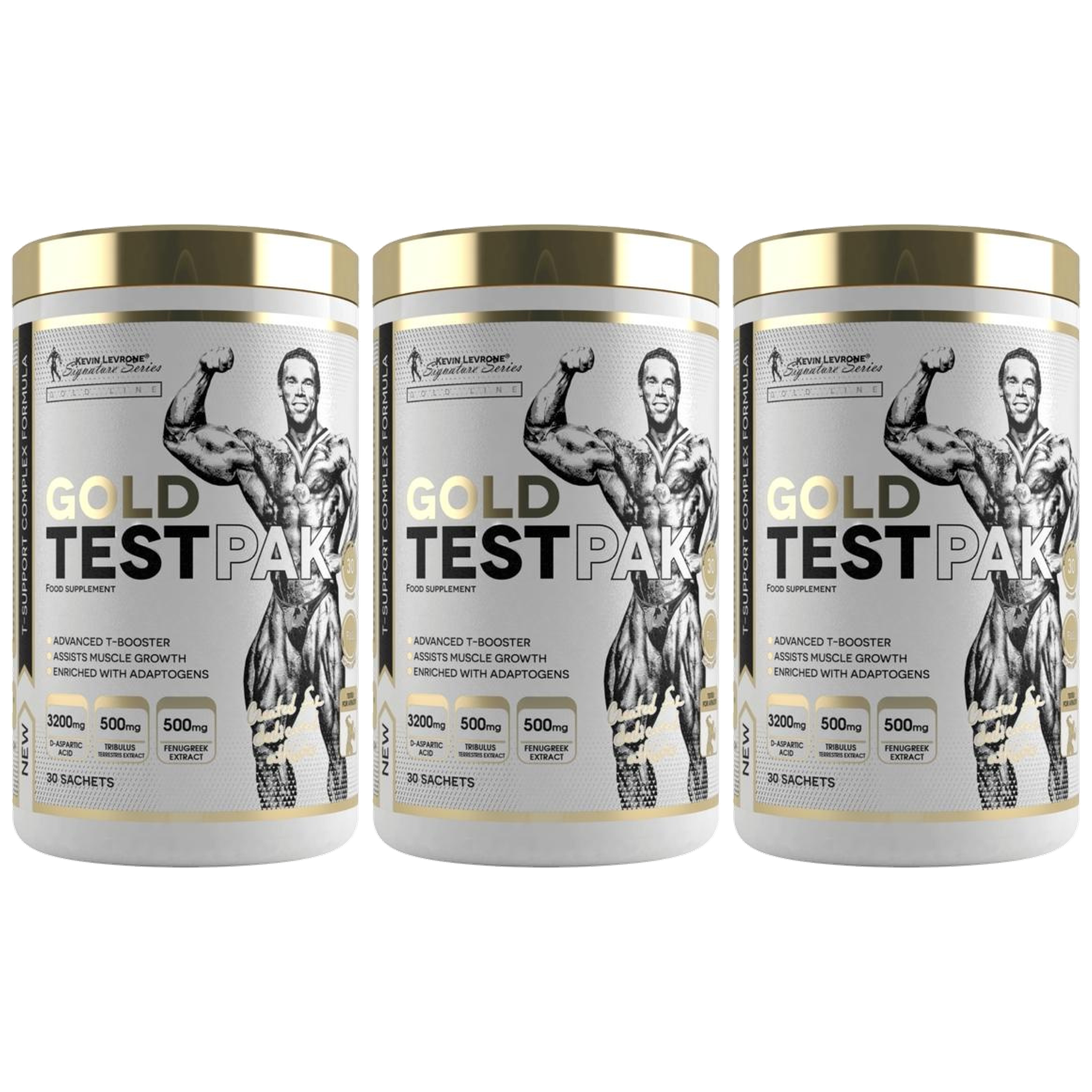 KEVIN LEVRONE Gold Test Pak - 3x 30sasz