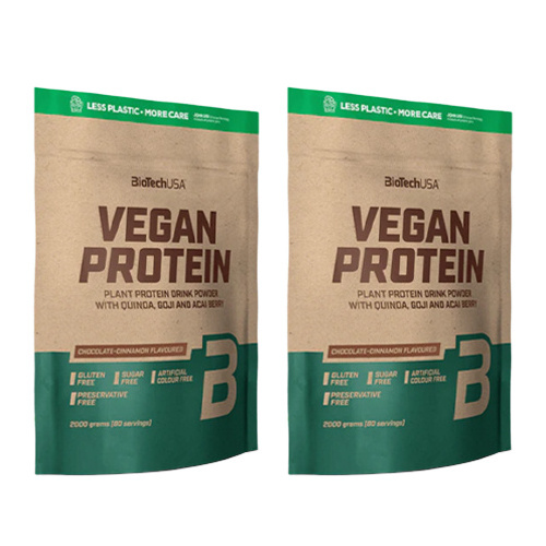 BioTech USA Vegan Protein - 2x 2000g