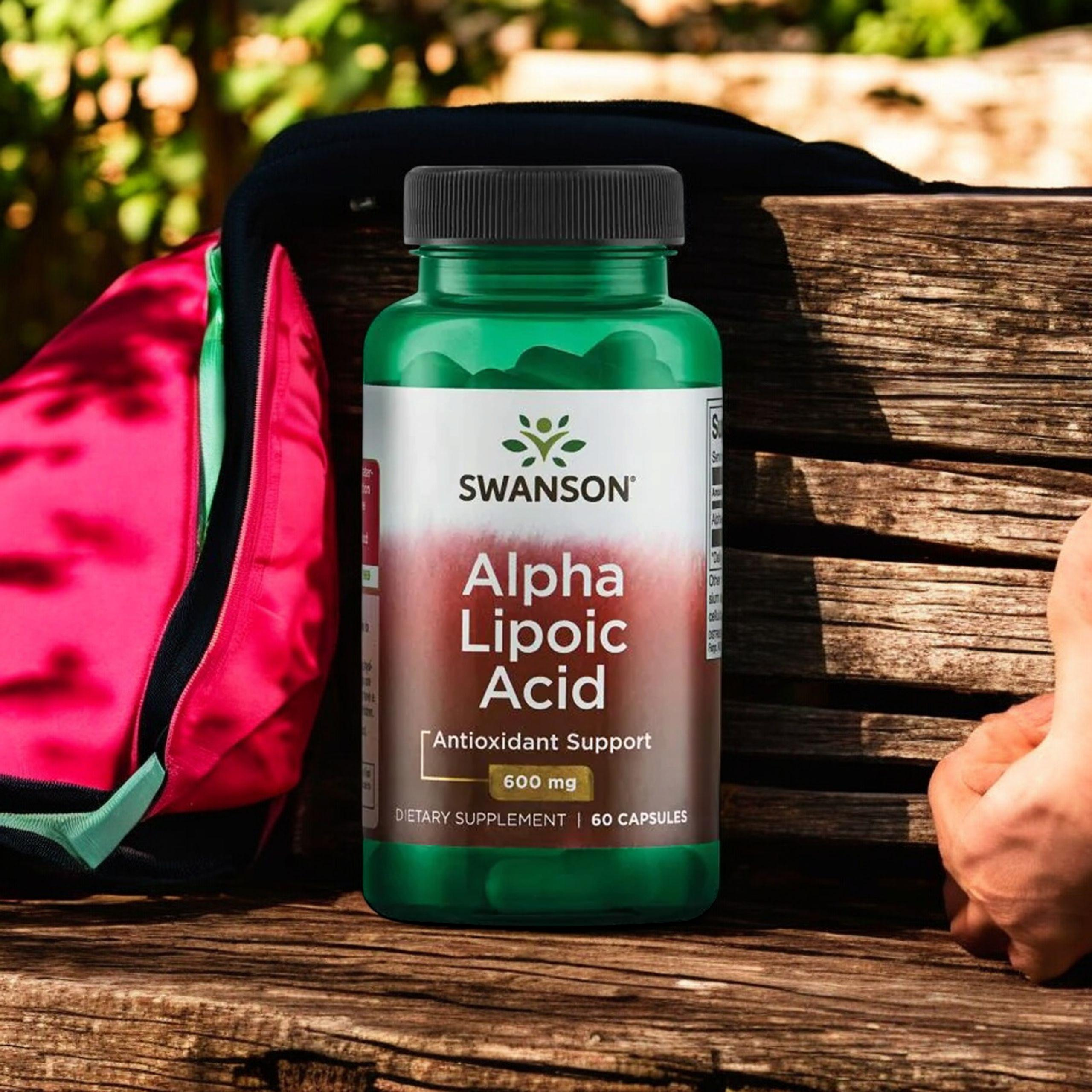 SWANSON Alpha Lipoic Acid 600mg - 2x 60caps