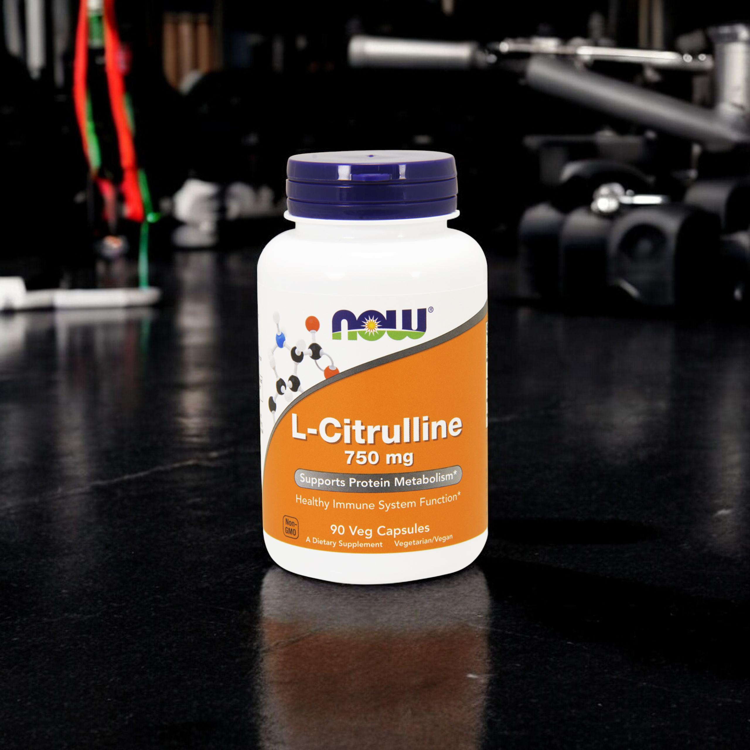 NOW L-Citrulline - 3x 90vegcaps