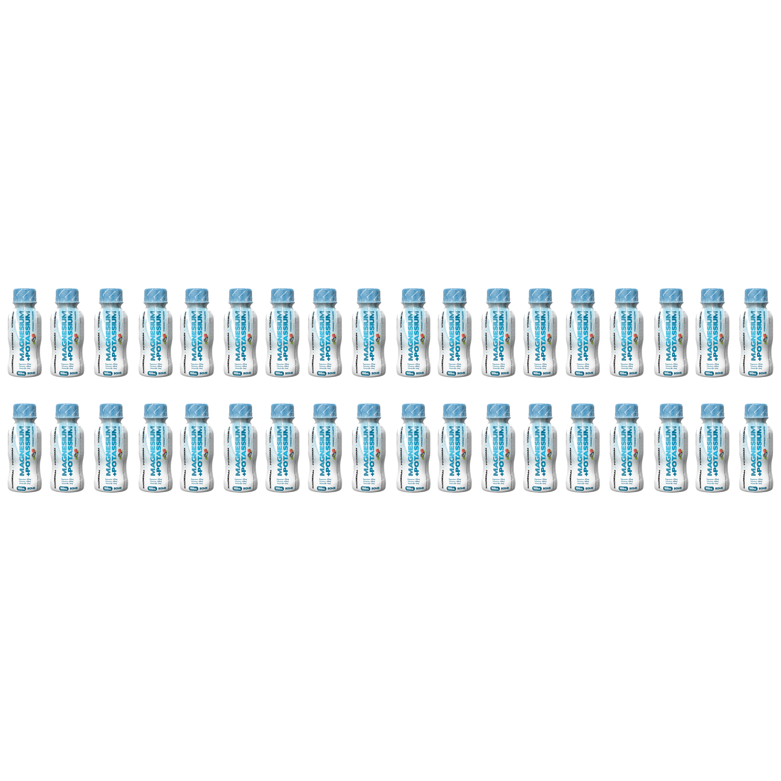 7 NUTRITION - Magnesium + Potassium Shot - 12x 3x 100ml - Forest Fruits