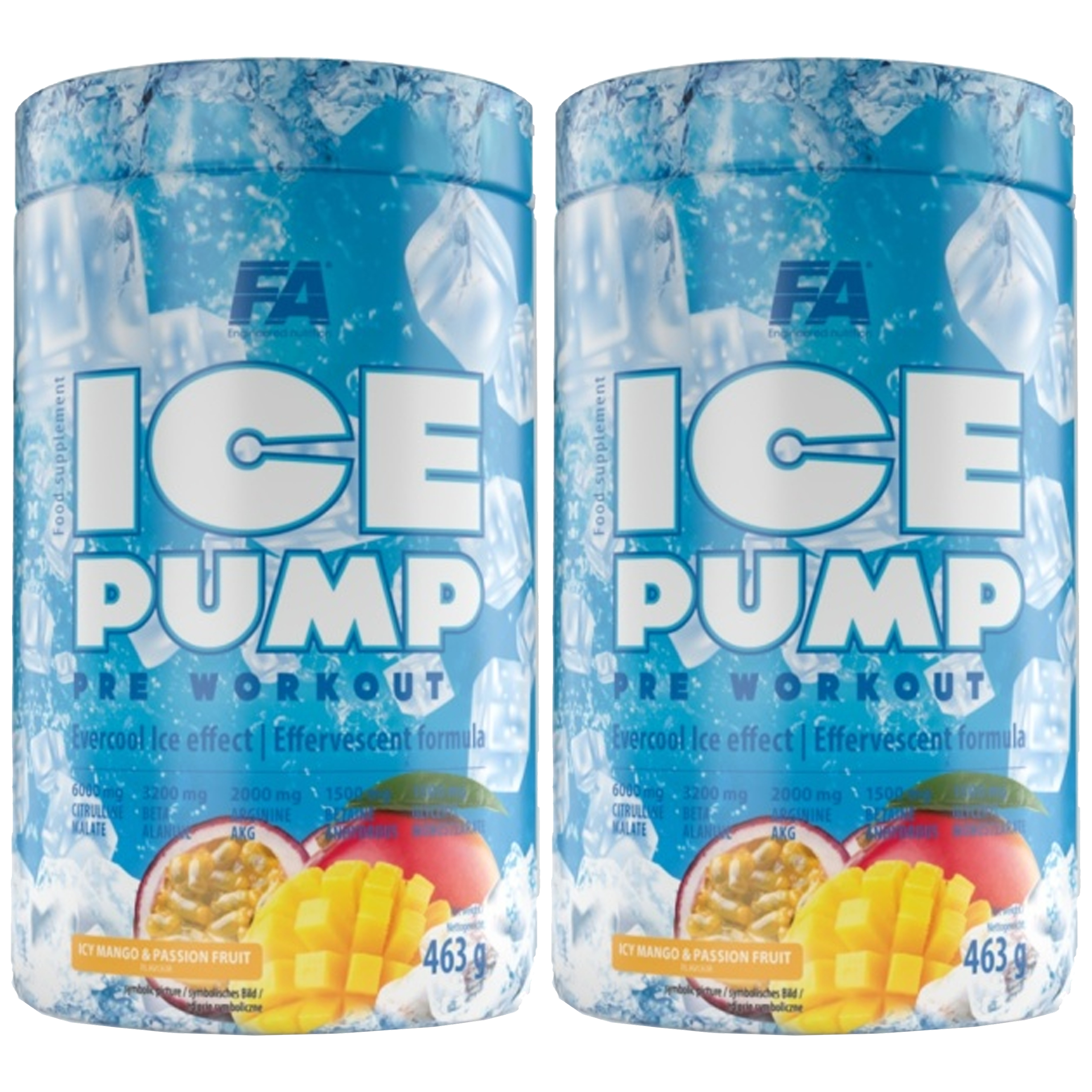 FITNESS AUTHORITY Ice Pump - 2x 463g
