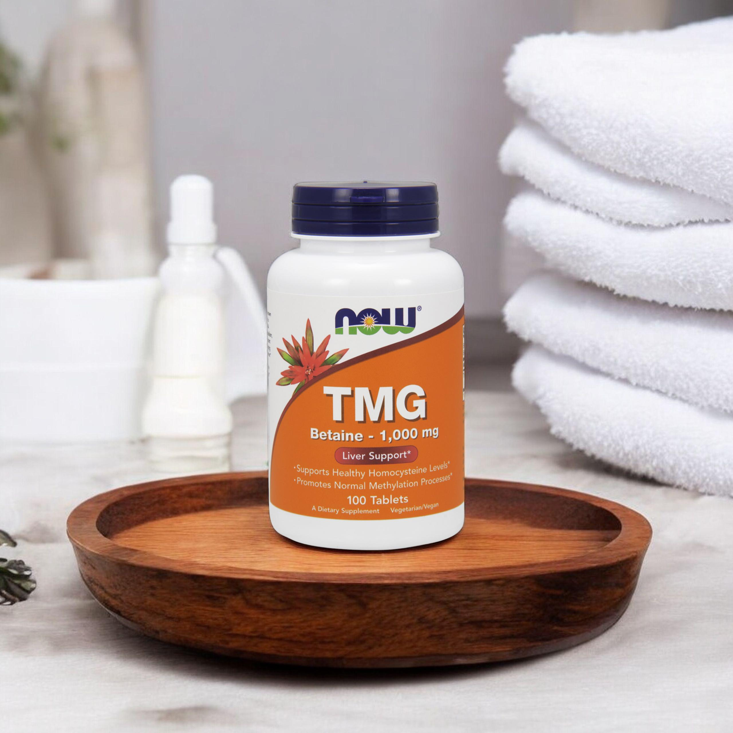 NOW TMG 1000mg - 2x 100tabs.