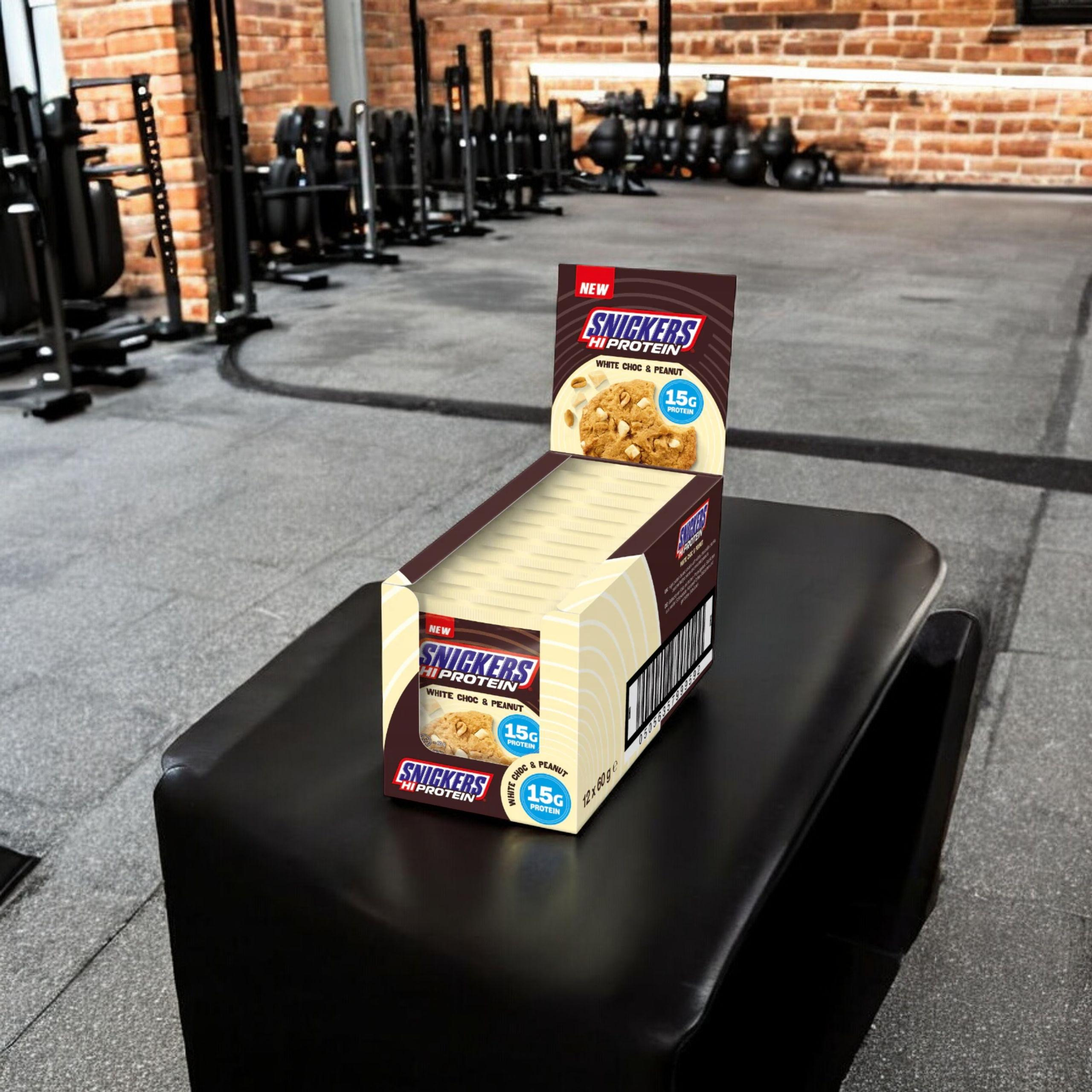 Mars - High Protein Cookie - 12x 2x 60g - White Chocolate & Peanut