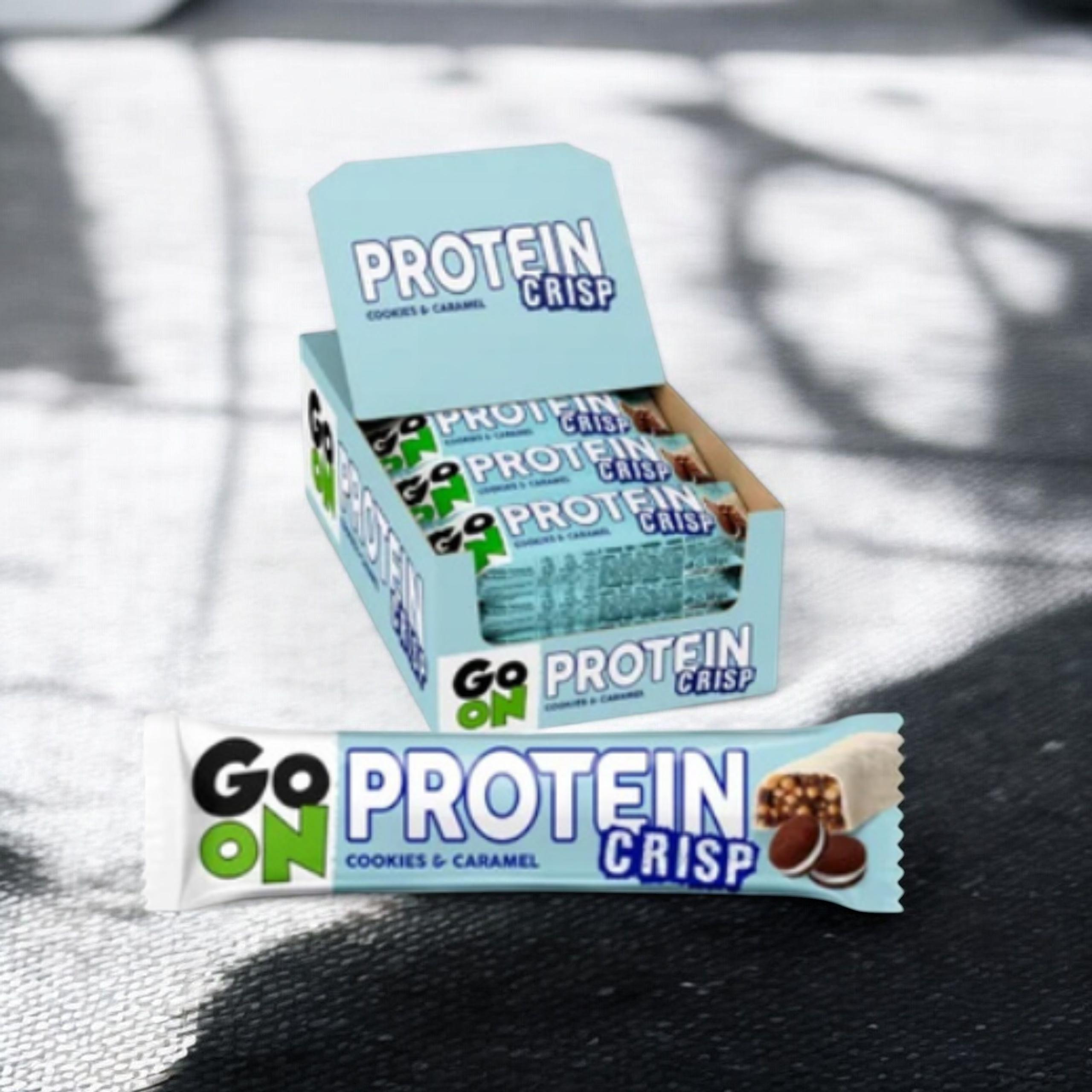 SANTE Baton Go On Protein Crisp - 24x 50g - WYPRZEDAŻ - 13-10