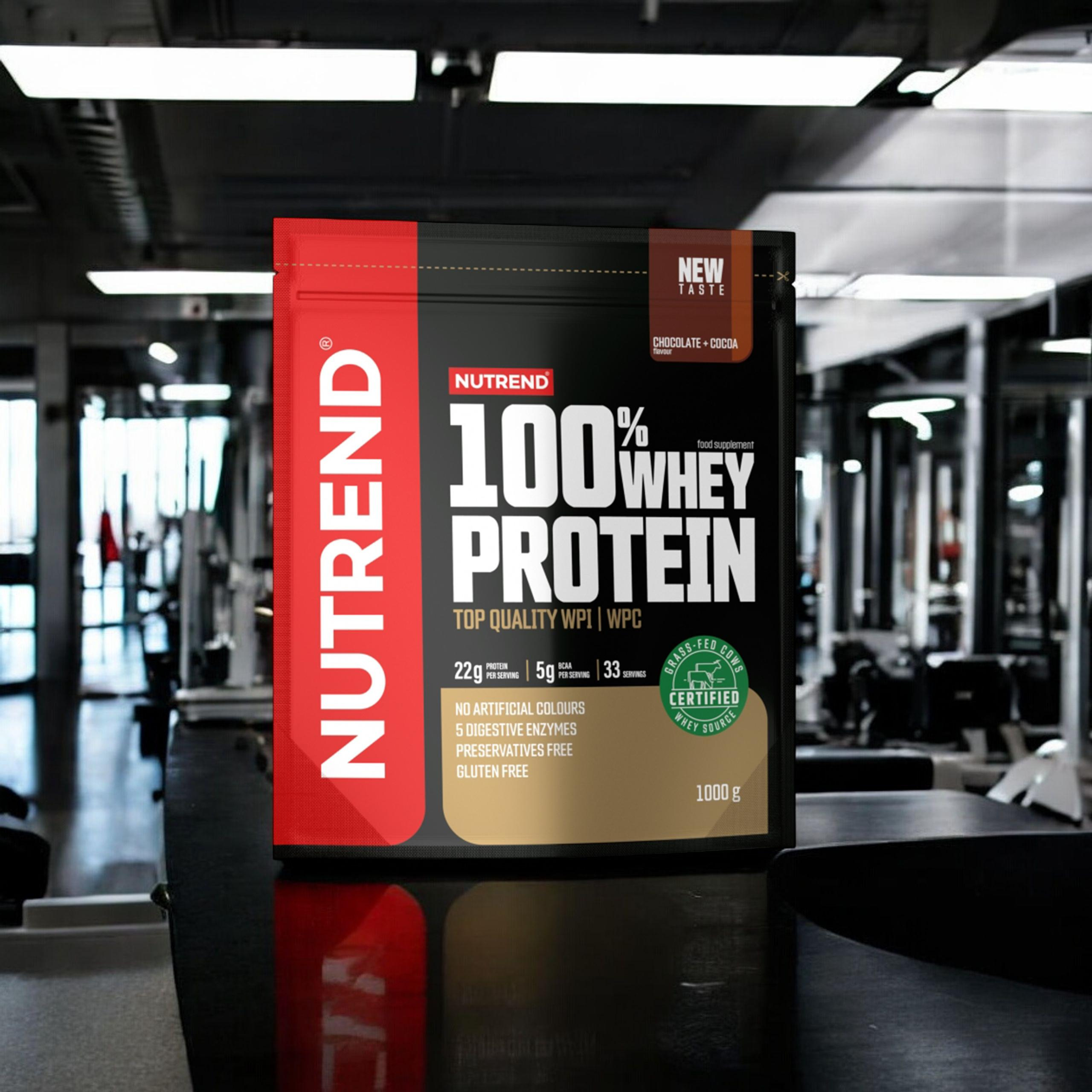 NUTREND 100% Whey Protein - 3x 1000g