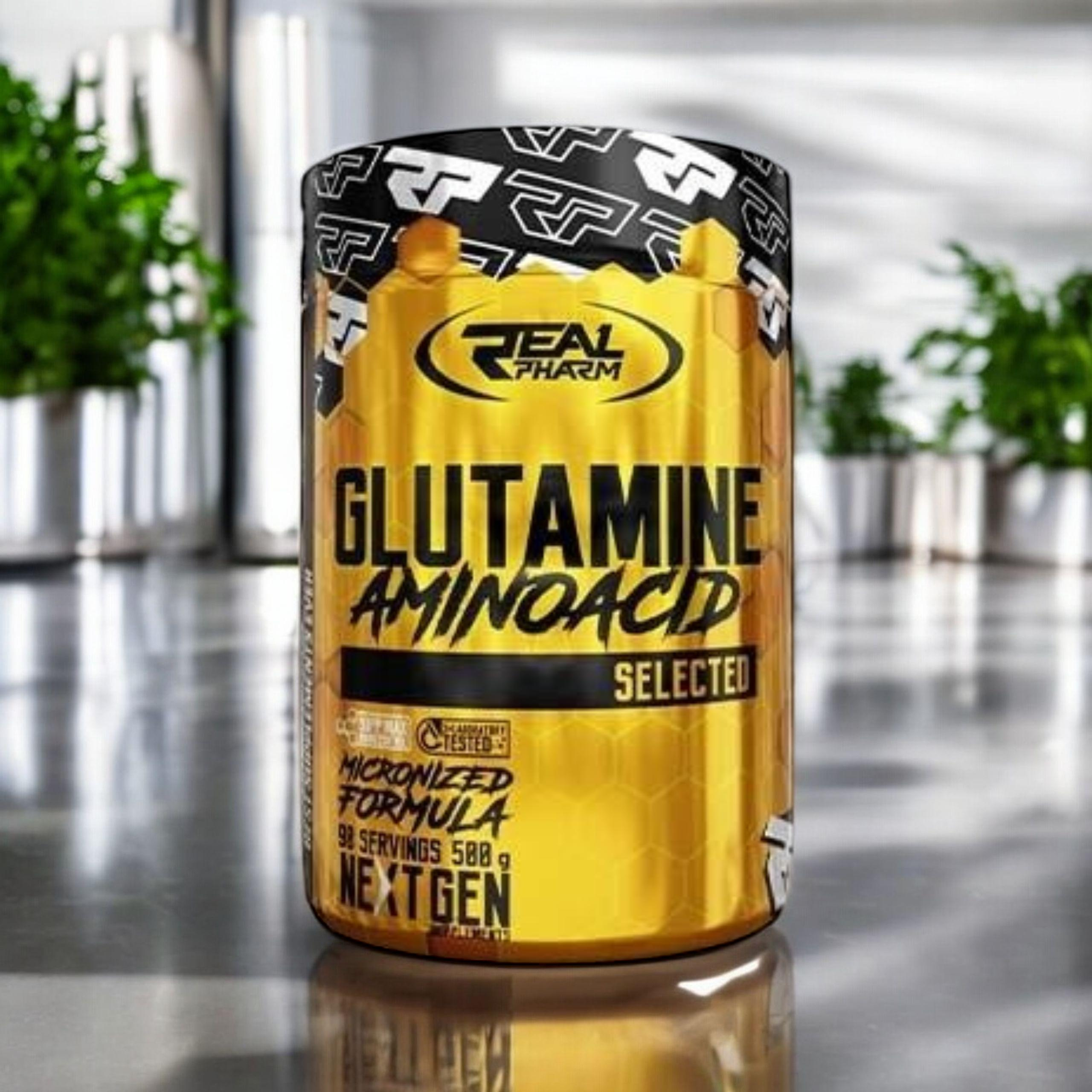 REAL PHARM - Glutamine - 3x 500g