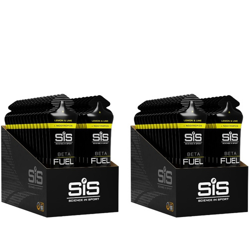 SIS (SCIENCE IN SPORT) - Beta Fuel Energy Gel + Nootropics - 30x 2x 60ml