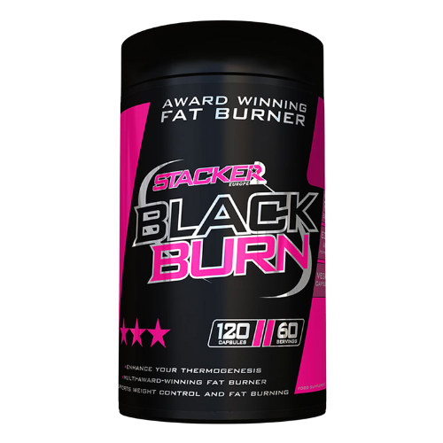 Stacker2 Black Burn mocny spalacz tłuszczu 120 kapsułek