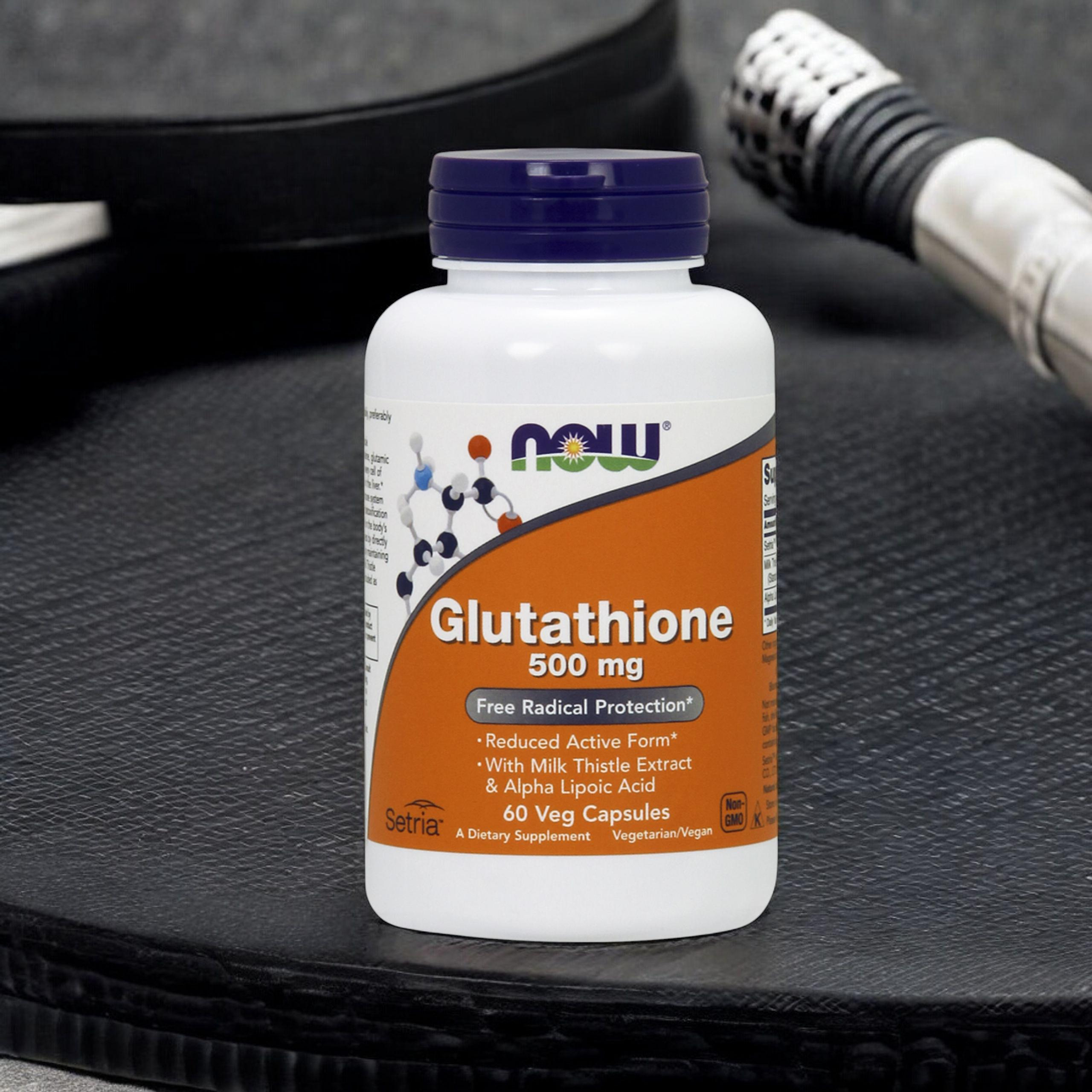 NOW Glutathione 500mg - 2x 60vcaps.