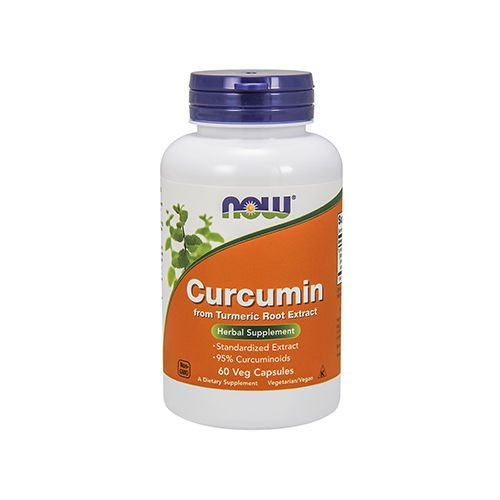 NOW Curcumin (Kurkuma) - 2x 60vegcaps