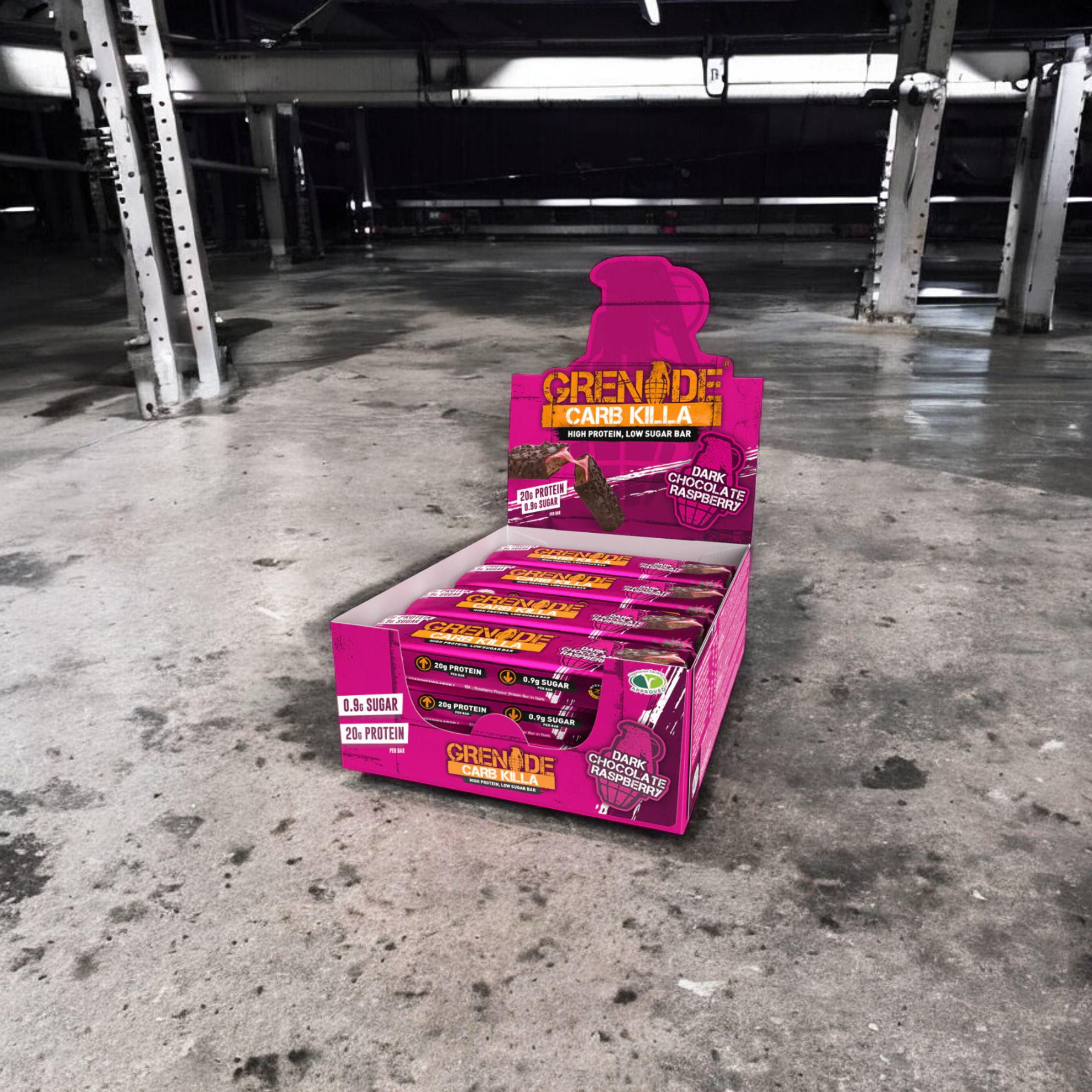 Grenade Protein Bar - 12x 60g - WYPRZEDAŻ - 30-09
