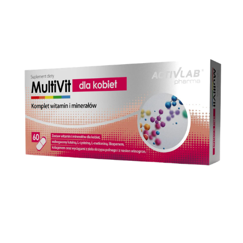ACTIVLAB PHARMA MultiVit dla Kobiet - 3x 60kaps.