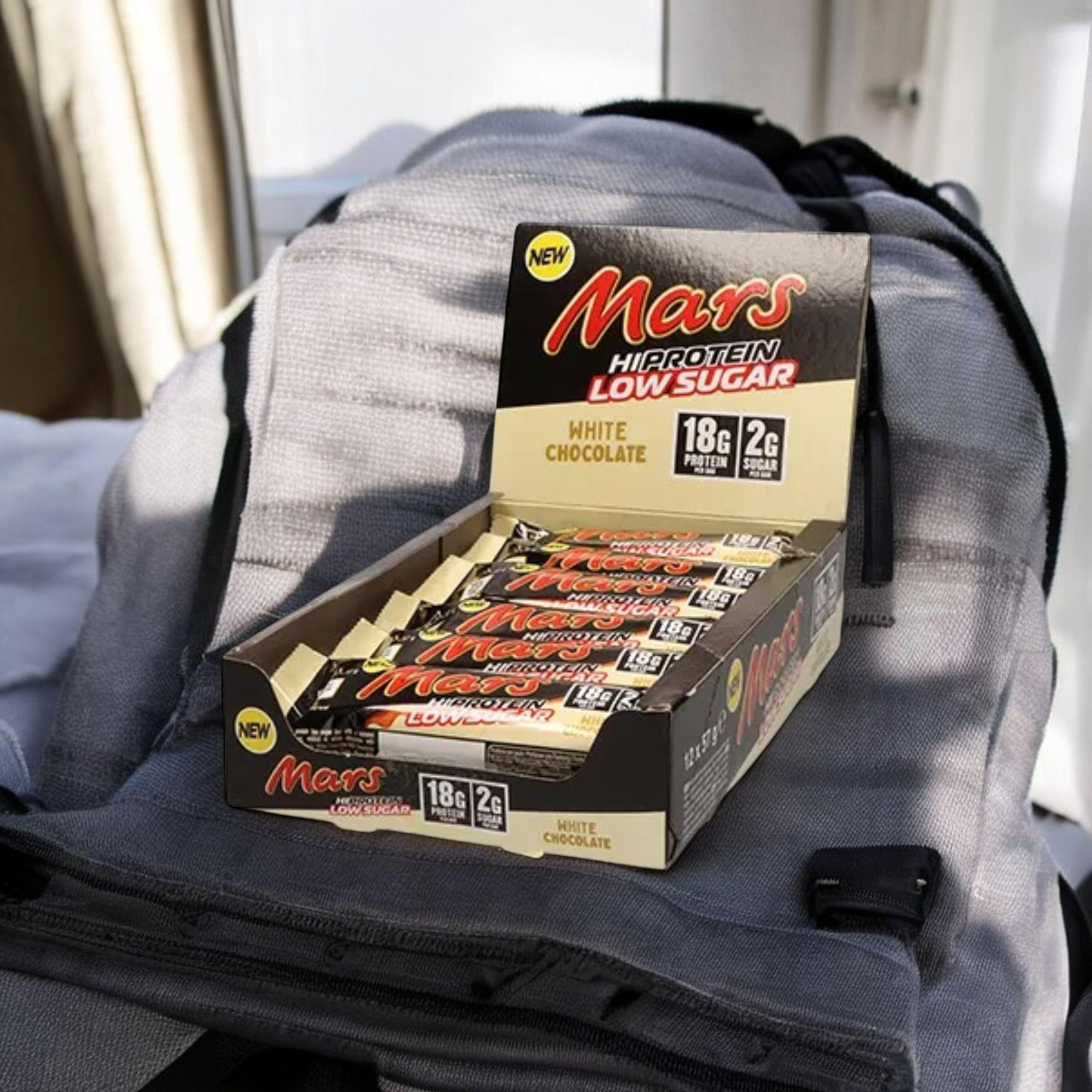 Mars - Baton Mars HIProtein LS Bar - 12x 57g - White Chocolate