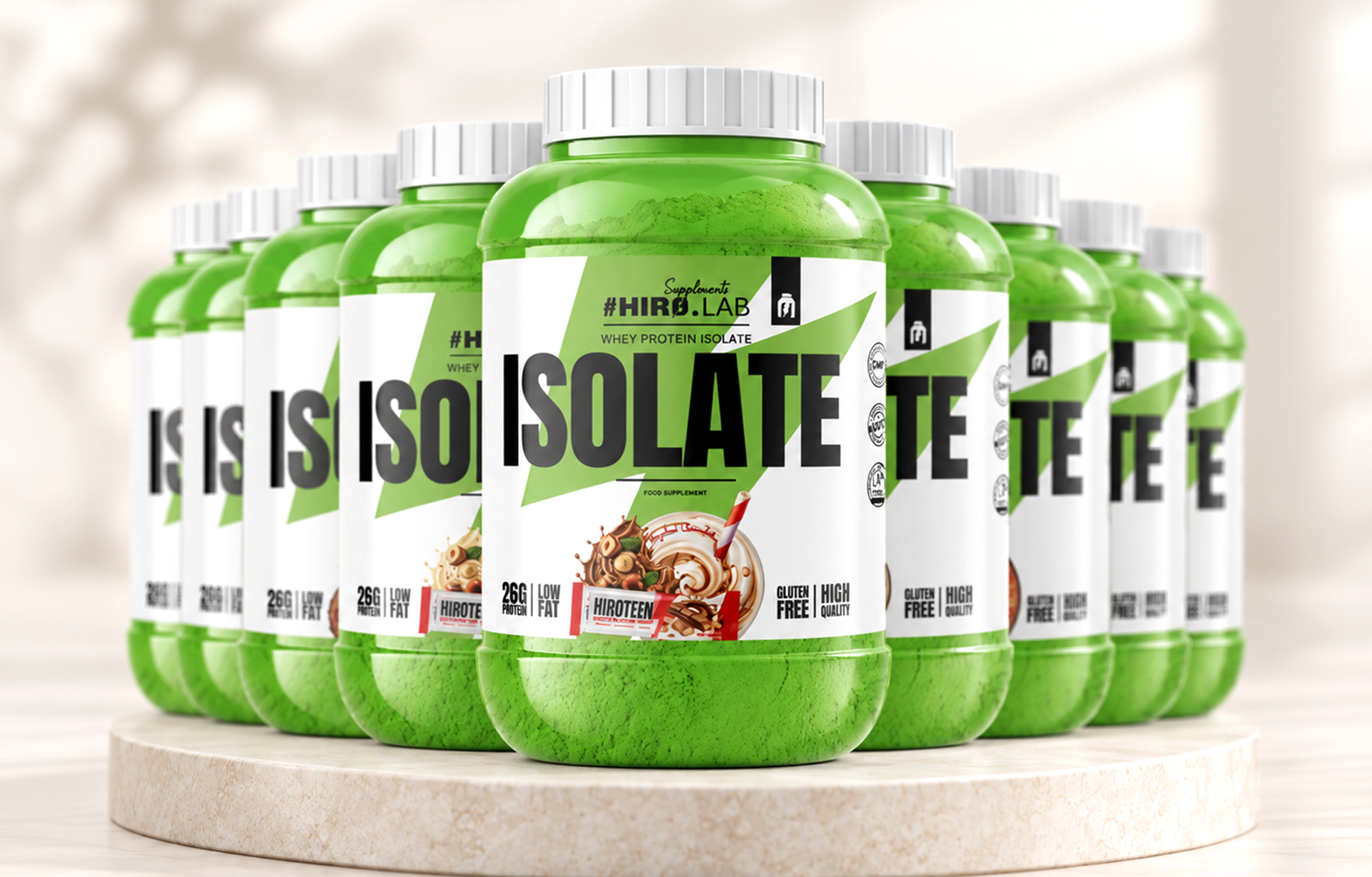 HIRO.LAB Whey Protein Isolate - 1800g