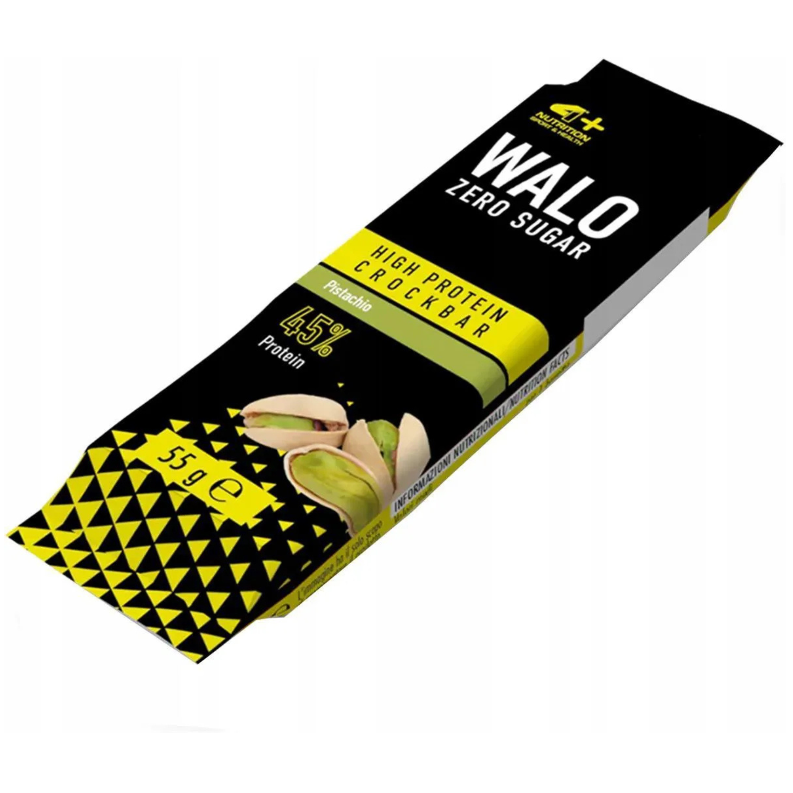 4+ NUTRITION - Walo ZeroSugar CrockBar HP 45% - 20x 55g