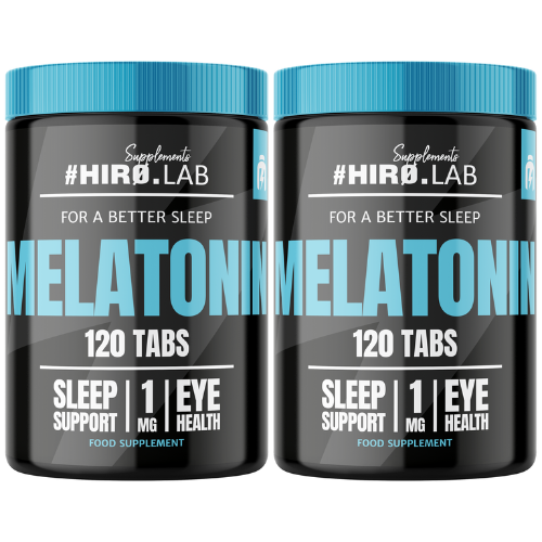 HIRO.LAB - Melatonin 1mg - 2x 120tabs.