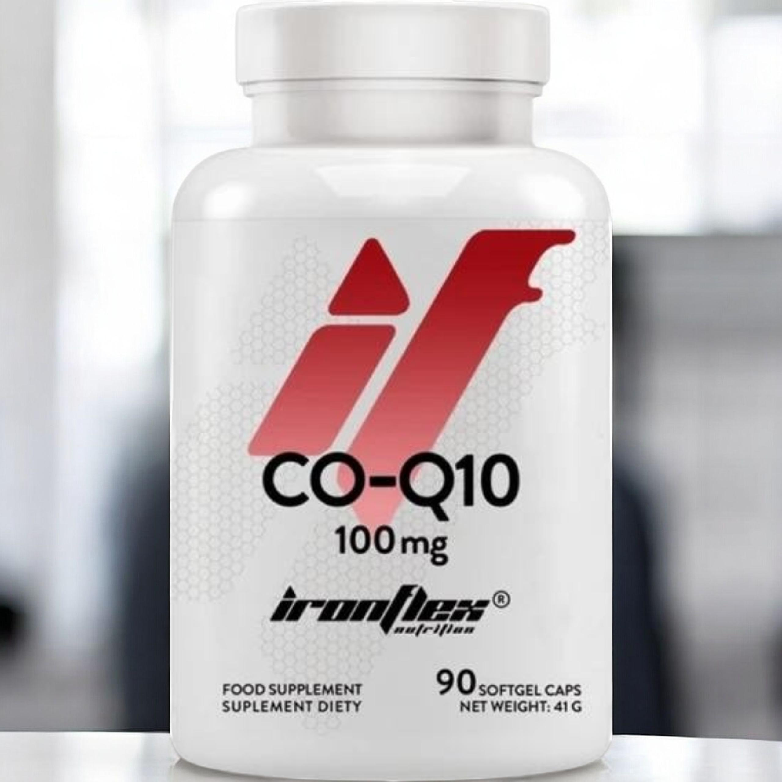 IRONFLEX - Coenzyme Q10 100mg - 3x 90softgels