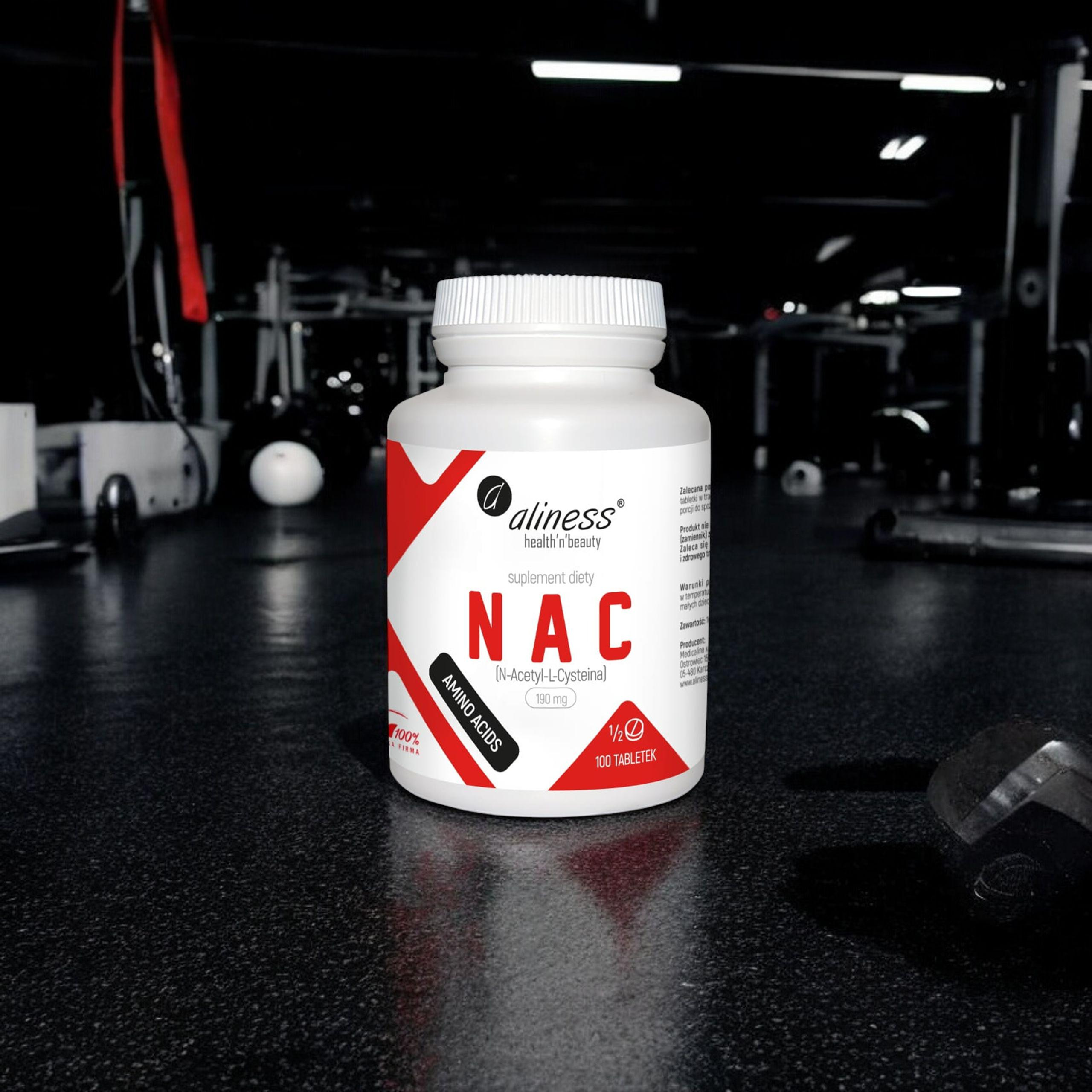 ALINESS NAC (N-Acetylo Cysteina) - 2x 100tabs