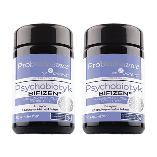 ALINESS ProbioBALANCE Psychobiotyk Bifizen - 2x 30vcaps.