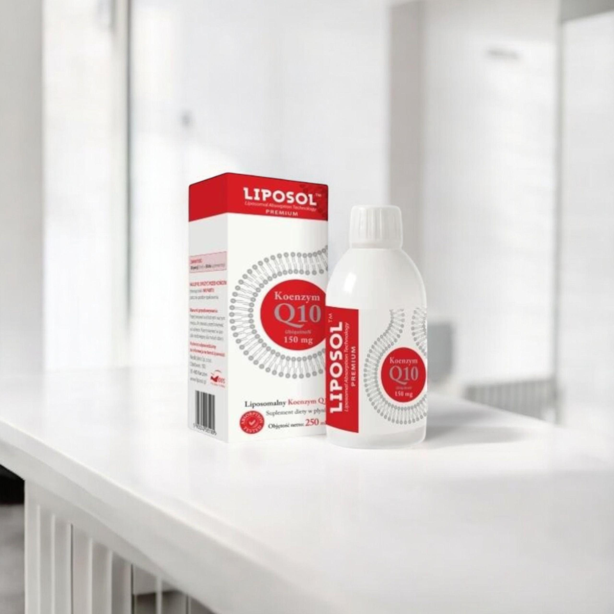 ALINESS - Liposol Koenzym Q10 Ubiquinon 150mg - 3x 250ml